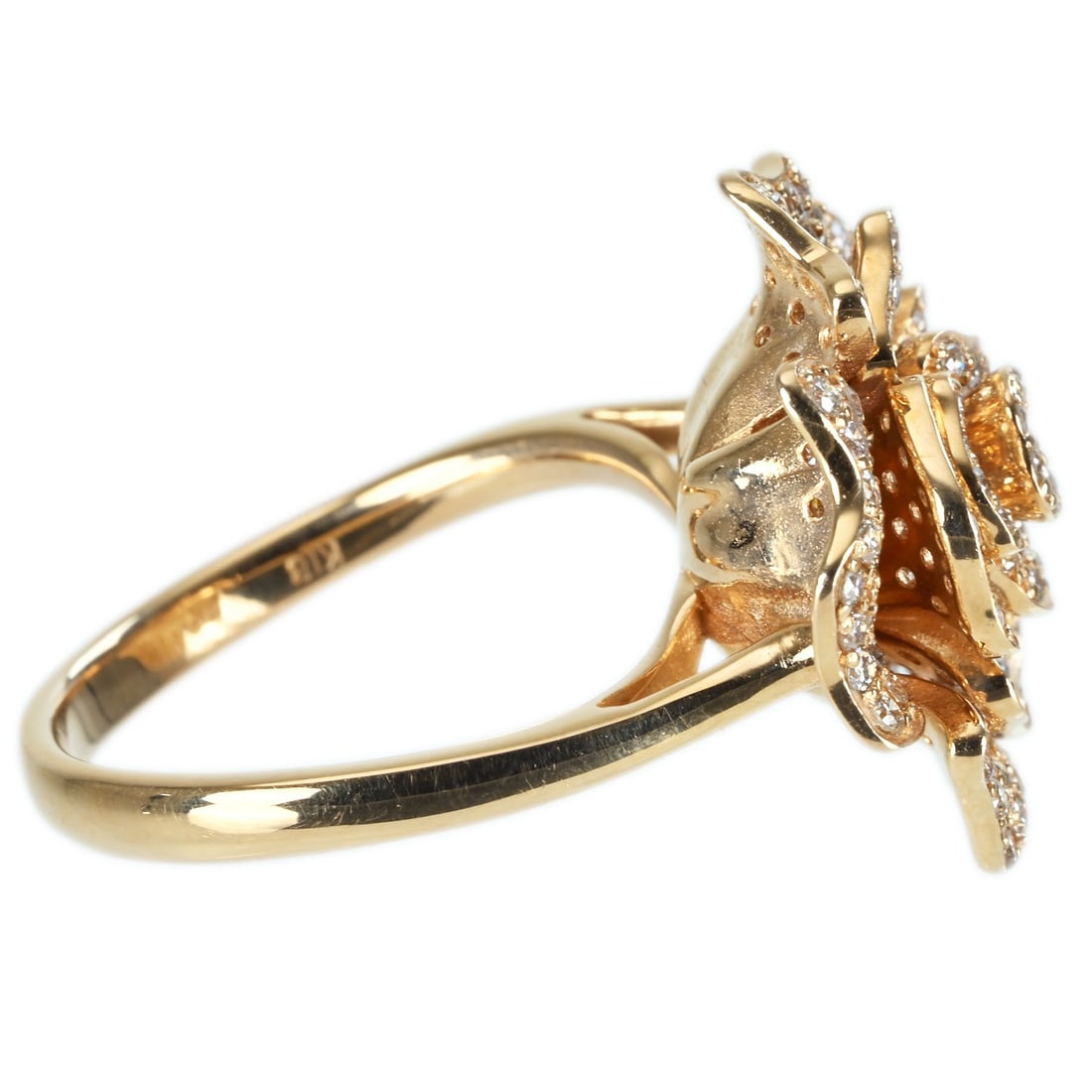 K18PG DIAMOND RING - 3