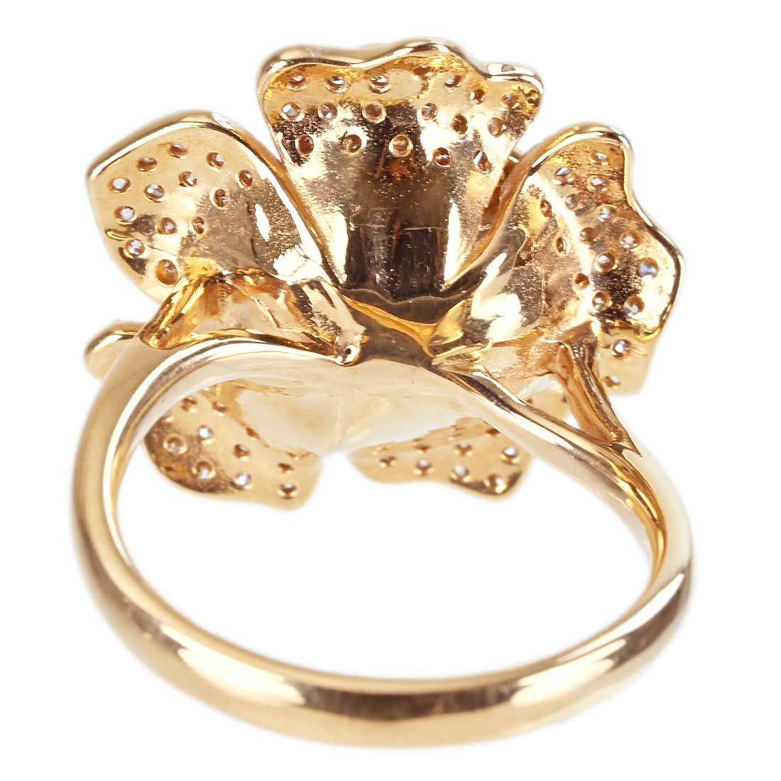 K18PG DIAMOND RING - 4