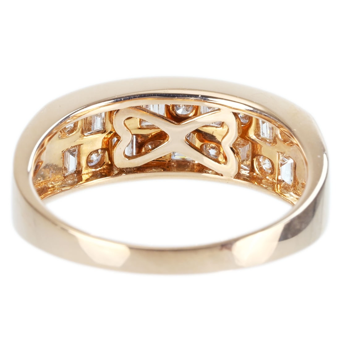 K18PG DIAMOND RING - 4
