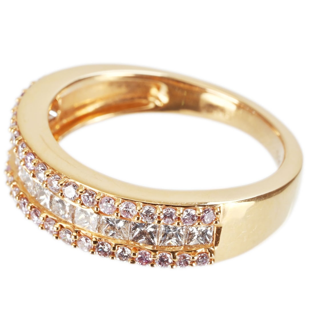 K18PG DIAMOND RING - 2