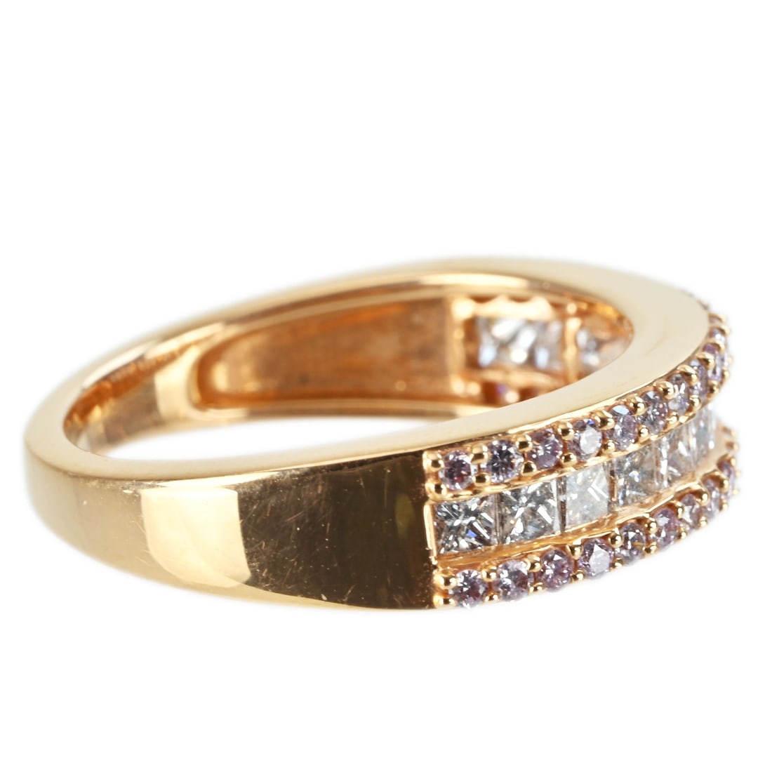K18PG DIAMOND RING - 3