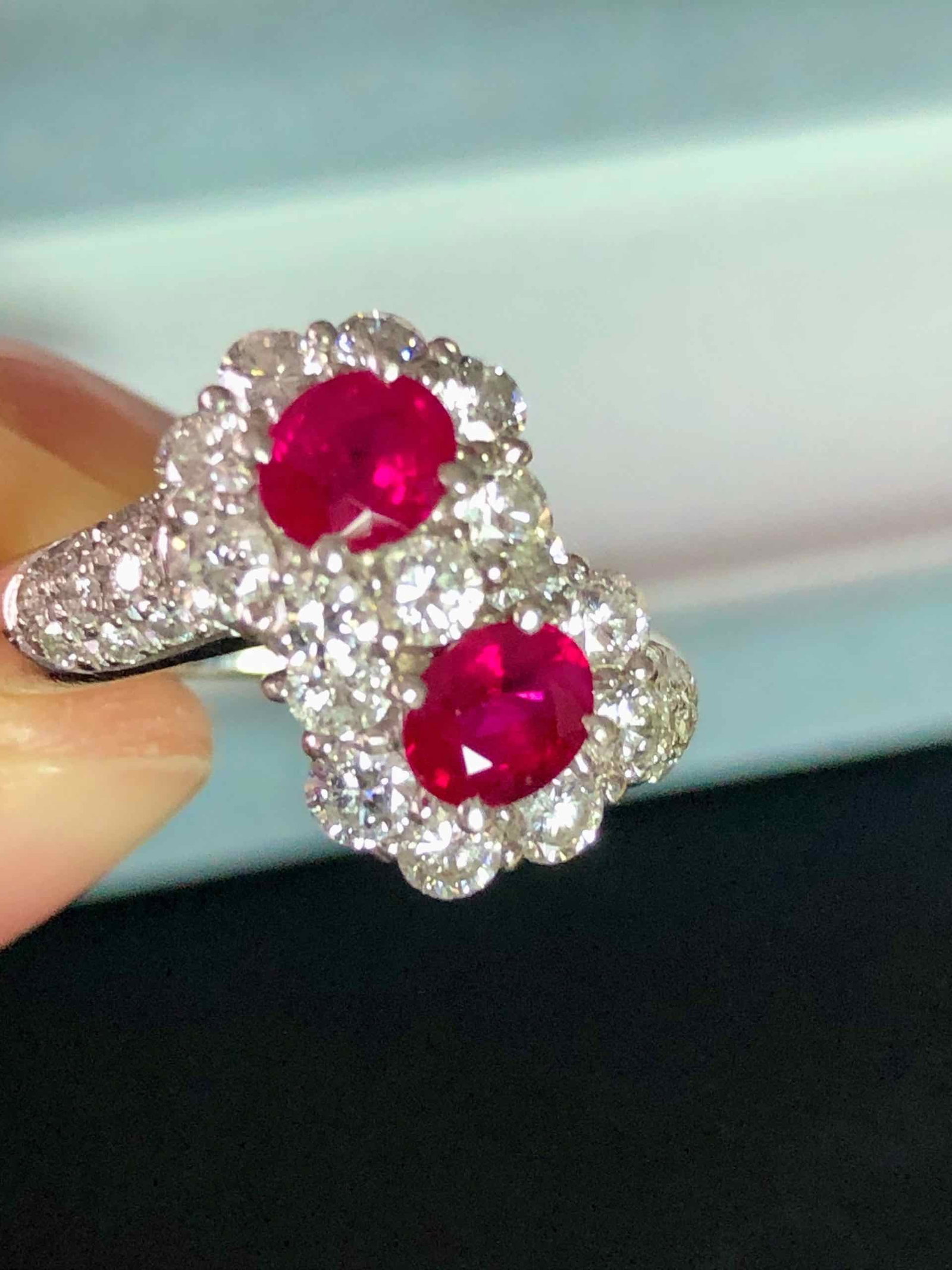 PT900 RUBY RING - 3
