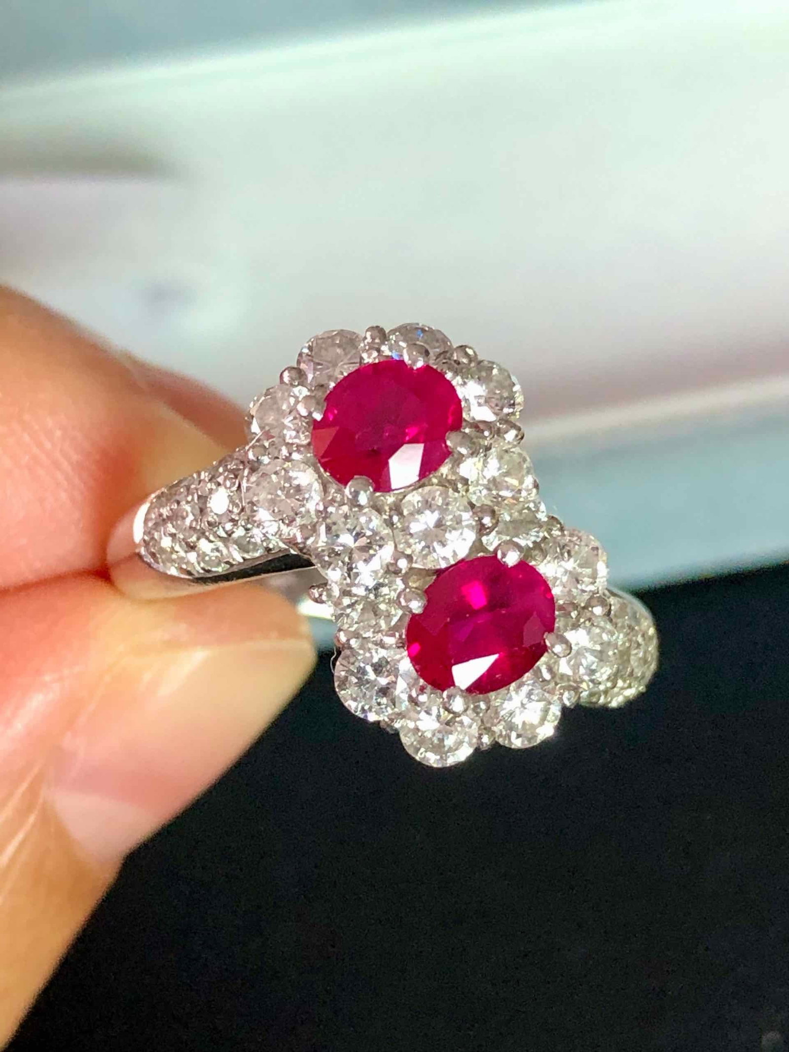 PT900 RUBY RING - 4