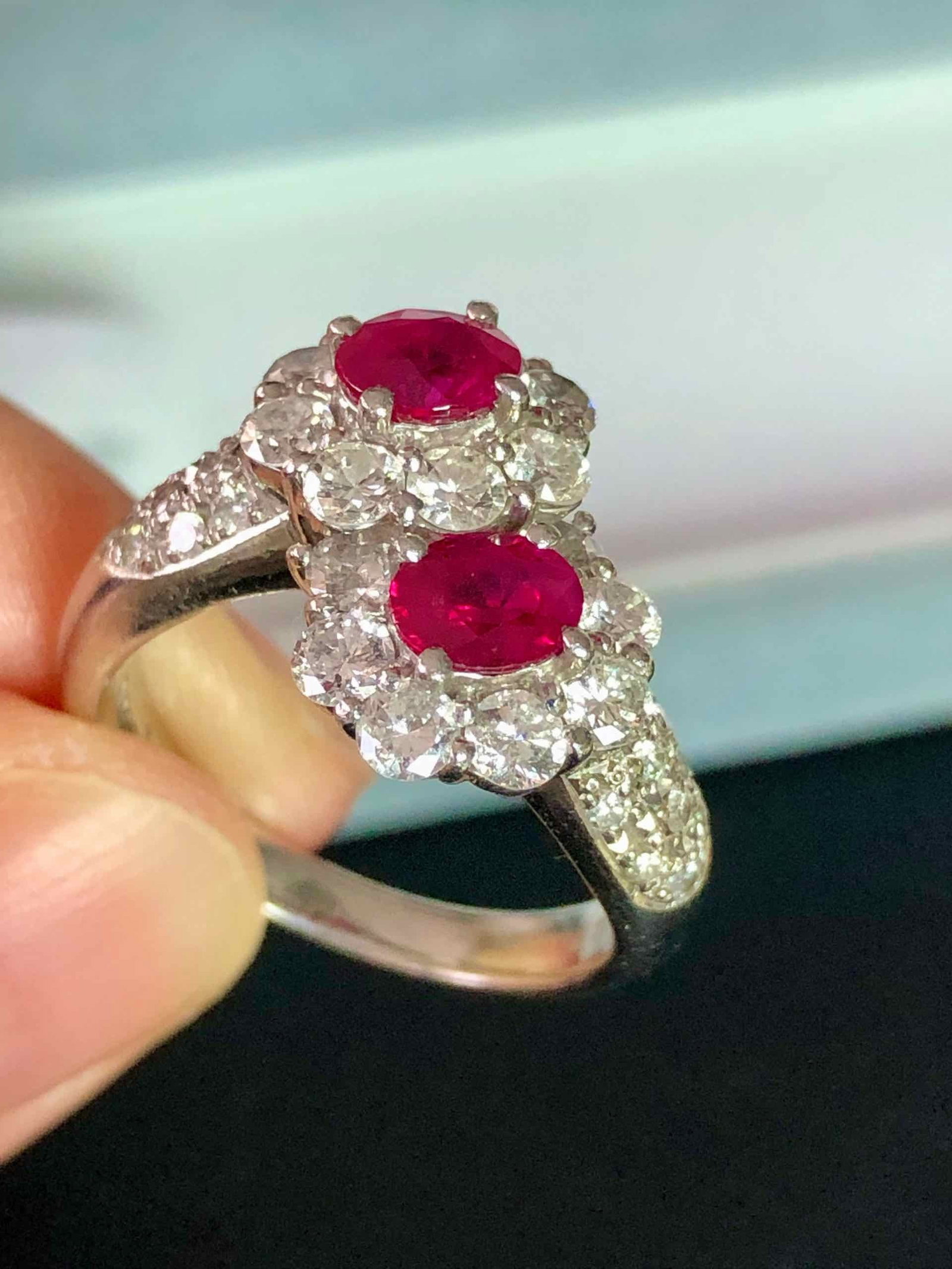 PT900 RUBY RING - 5