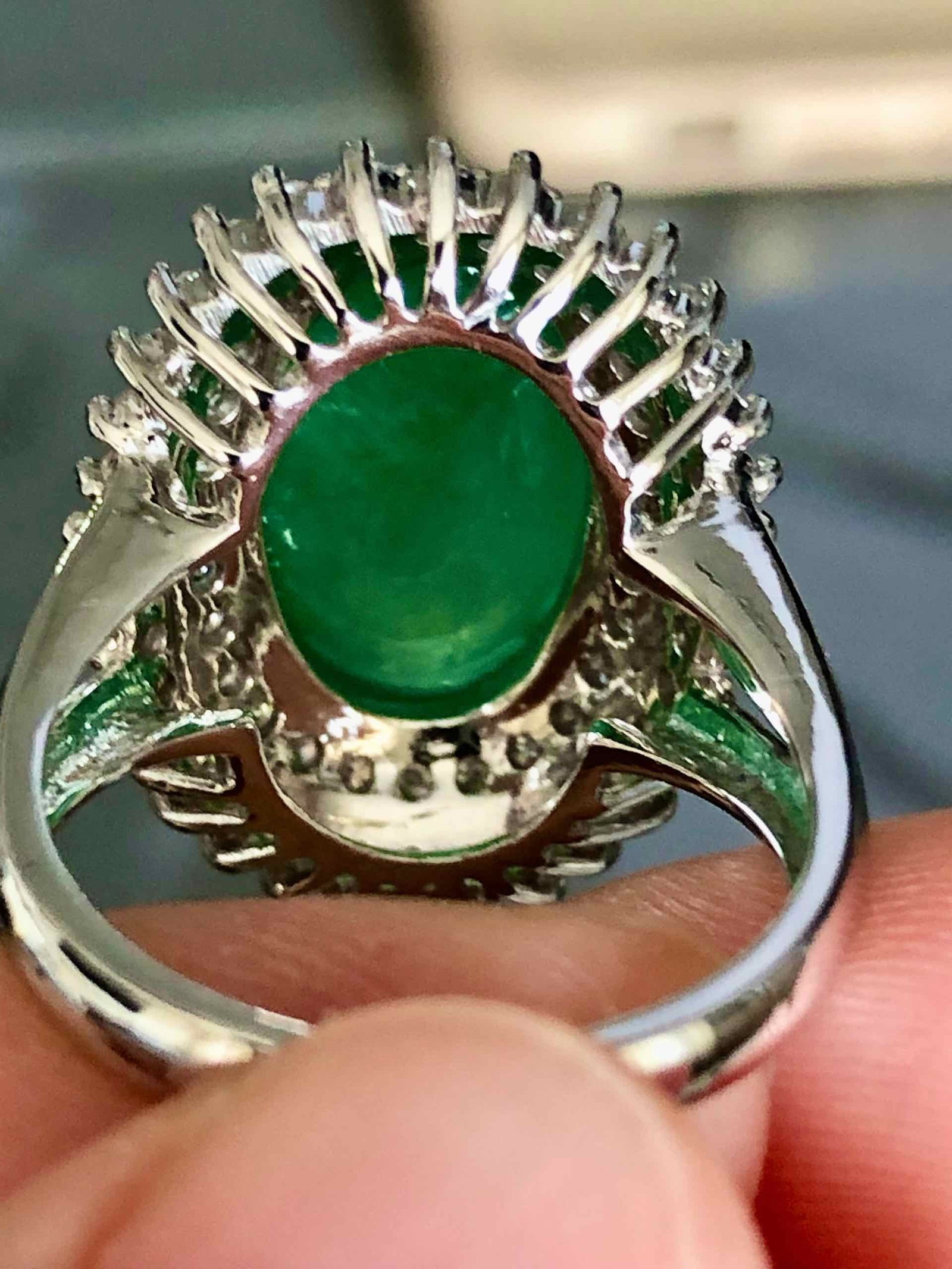 K18 JADEITE RING - 5
