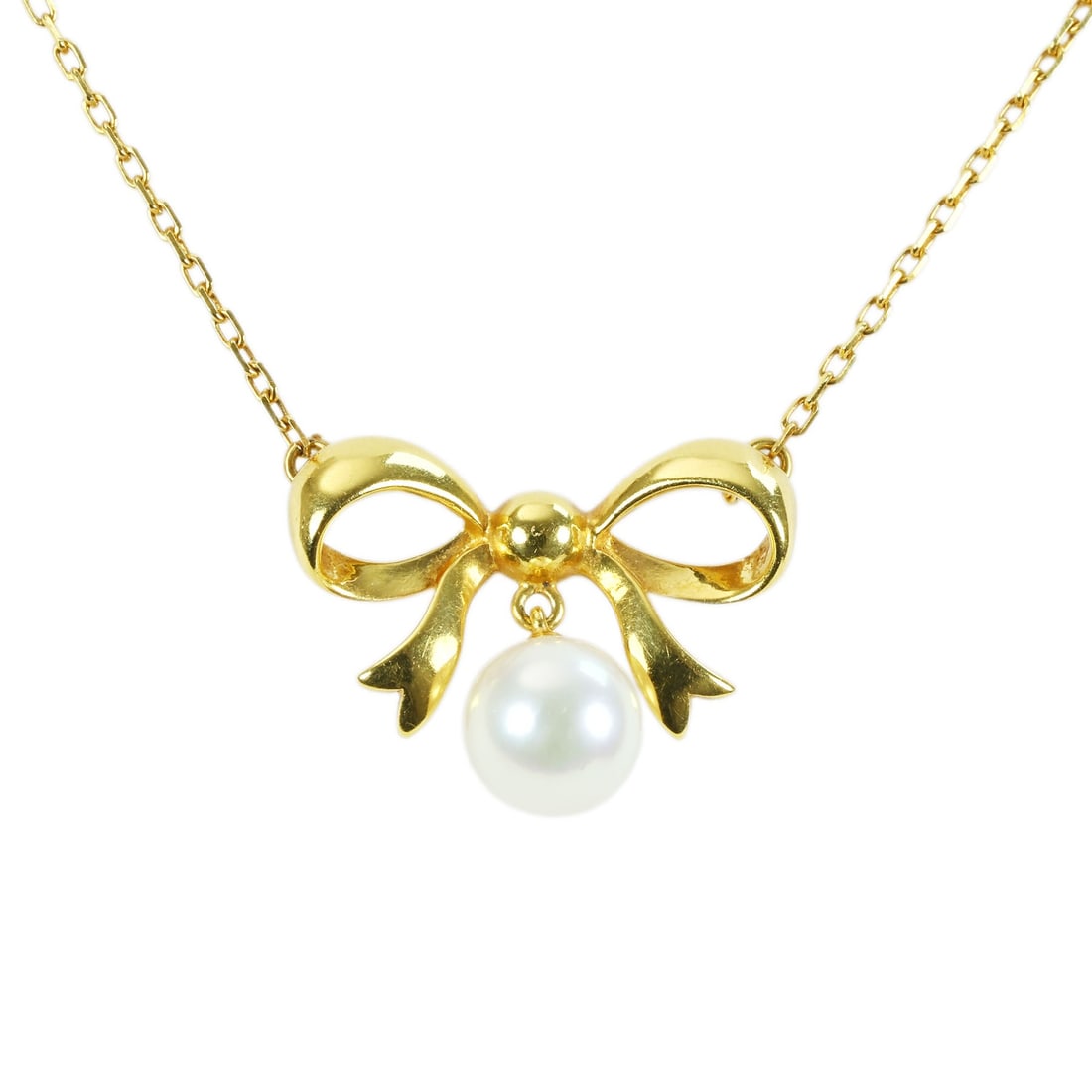 MIKIMOTO 18K Akoya 7mm Pearl Necklace: Type: Necklace Material:K18 Sizs:N/A Signed By: MIKIMOTO Additional Information: N/A