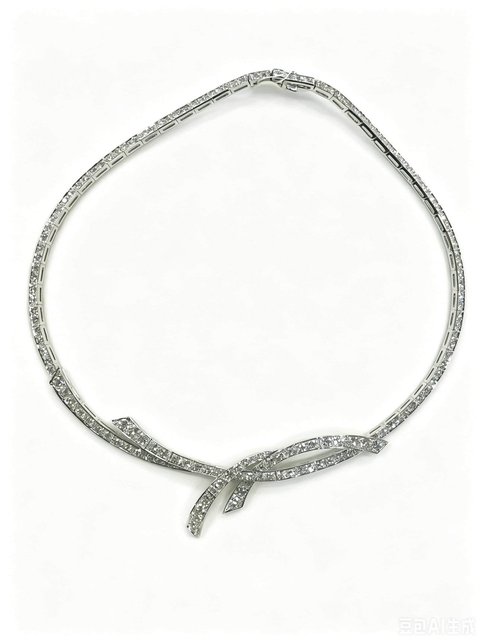 BOUCHERON K18 Diamond Necklace: Brand:BOUCHERON Model No.:N/A Sizs:N/A Material:K18 Accessories:Certificate