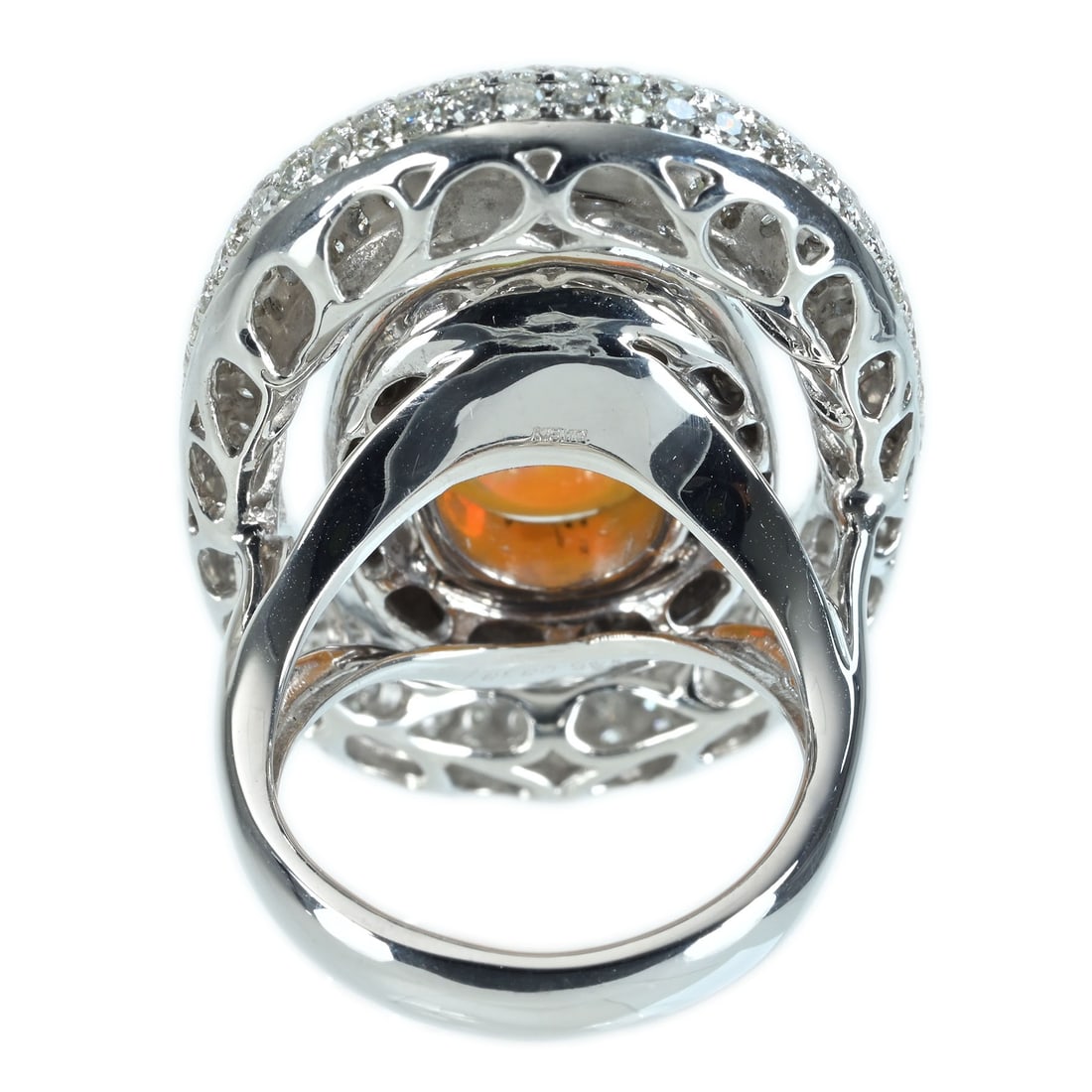 K18WG MEXICO OPAL RING - 4