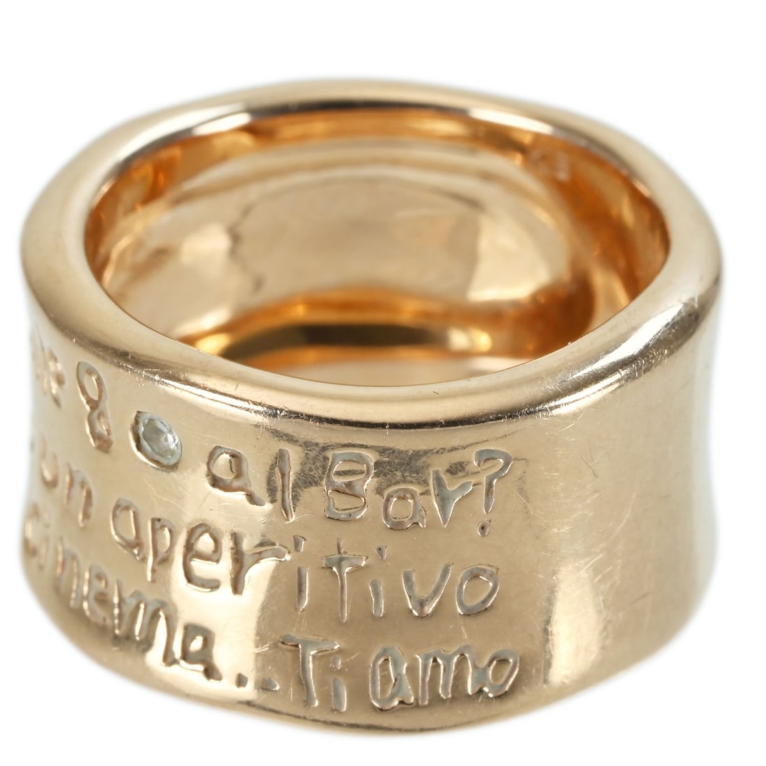 PONTE VECCHIO K18 Diamond Ring - 2