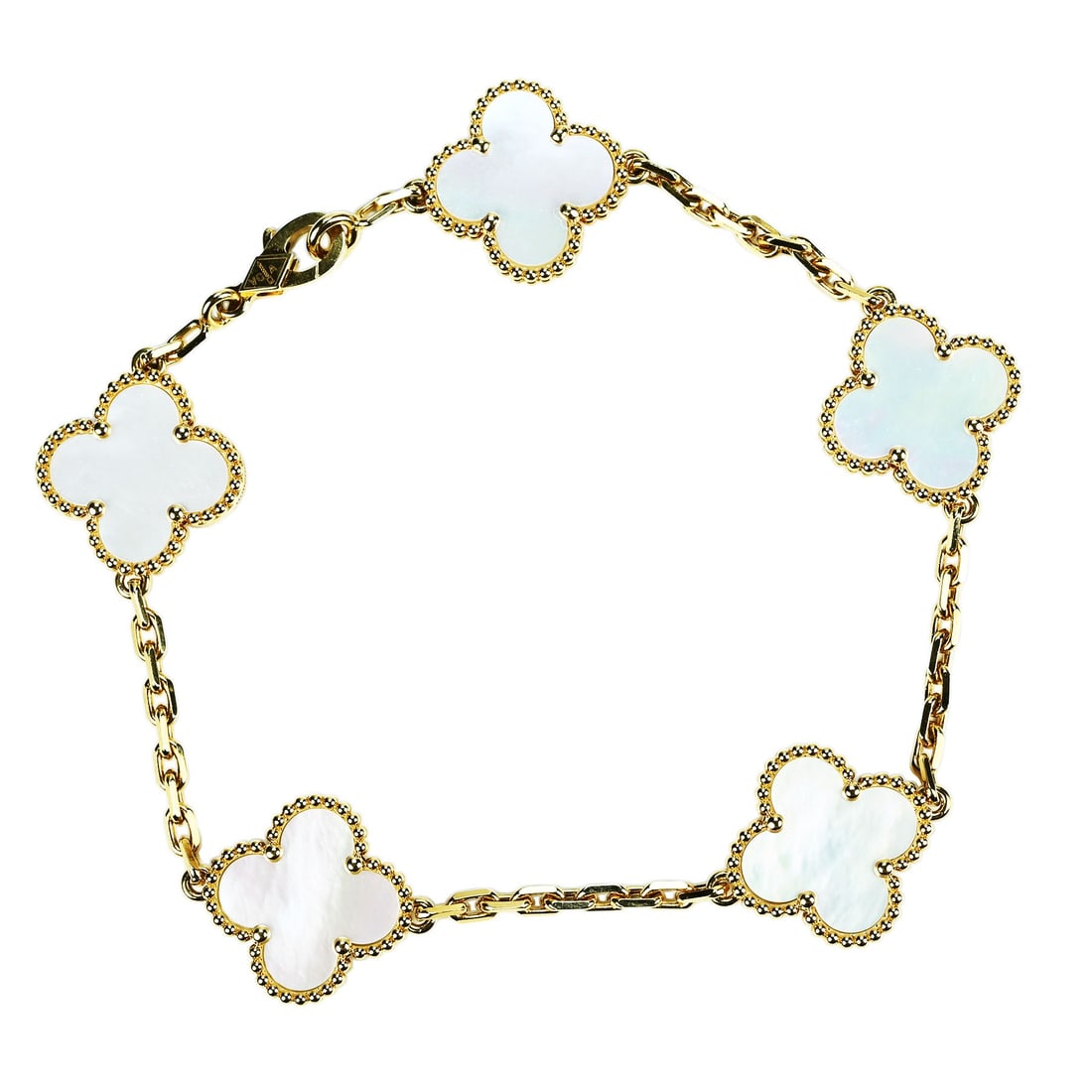 Van Cleef & Arpels K18YG BRACELET: Type:BRACELET Item Name:Van Cleef & Arpels K18YG BRACELET Brand:VAC Metal:18K Size:19cm Accessories:certificate