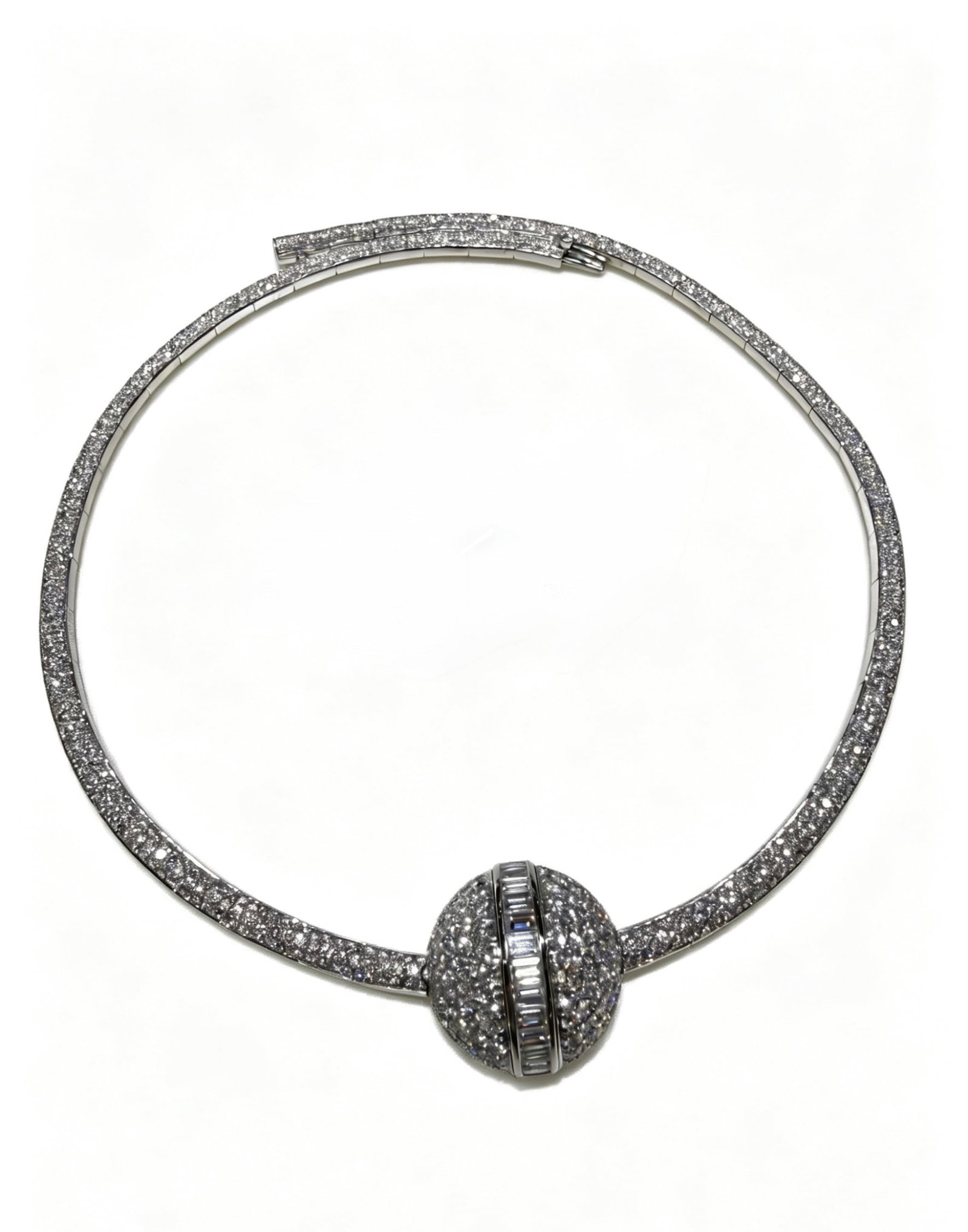MAUBOUSSIN K18 Diamond Necklace: Brand:MAUBOUSSIN Model No.:N/A Sizs:N/A Material:K18 Accessories:Certificate