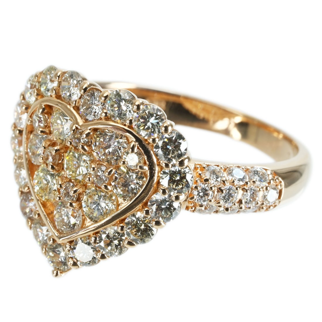 K18PG DIAMOND RING - 2