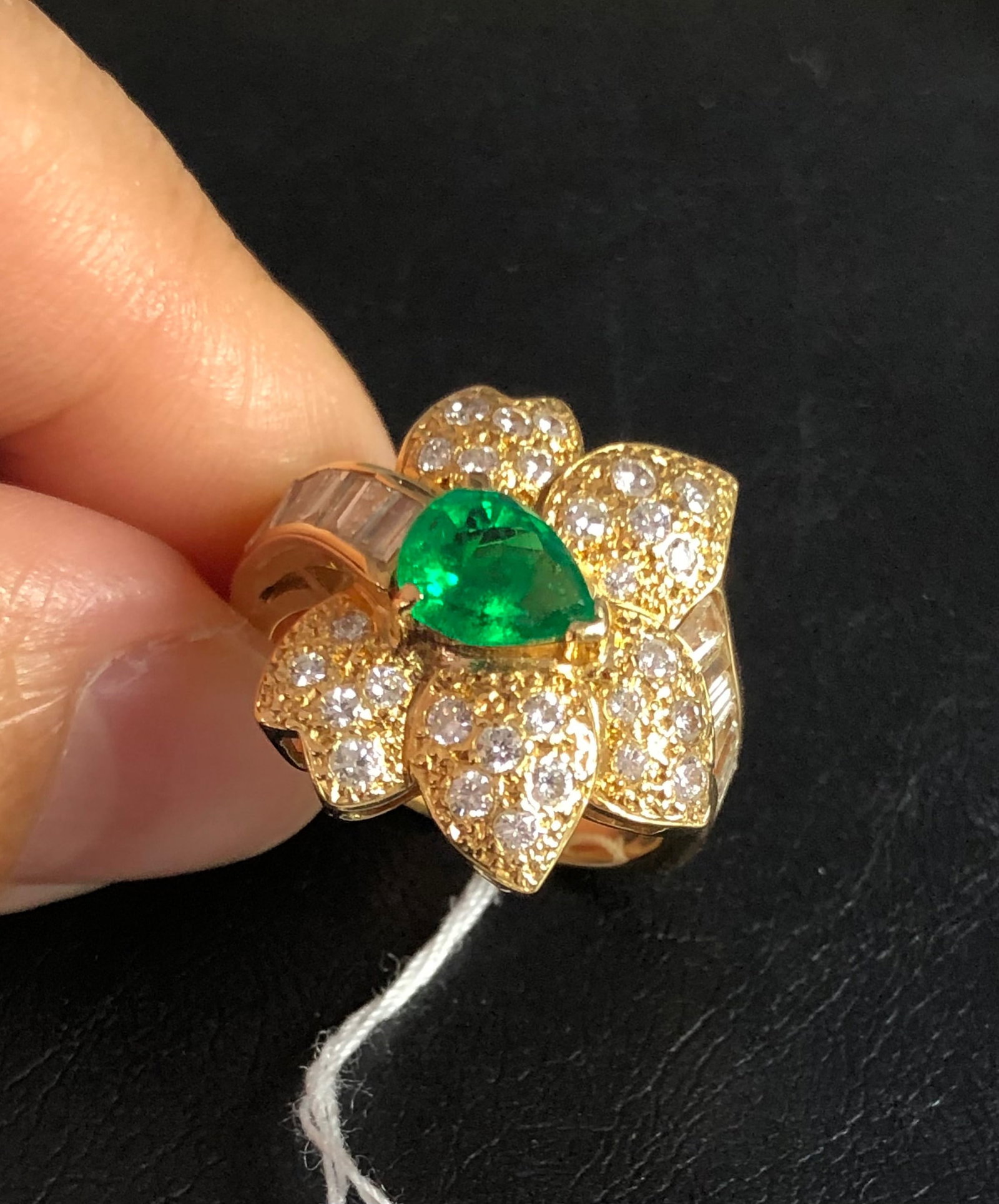 K18YG EMERALD Ring - 2