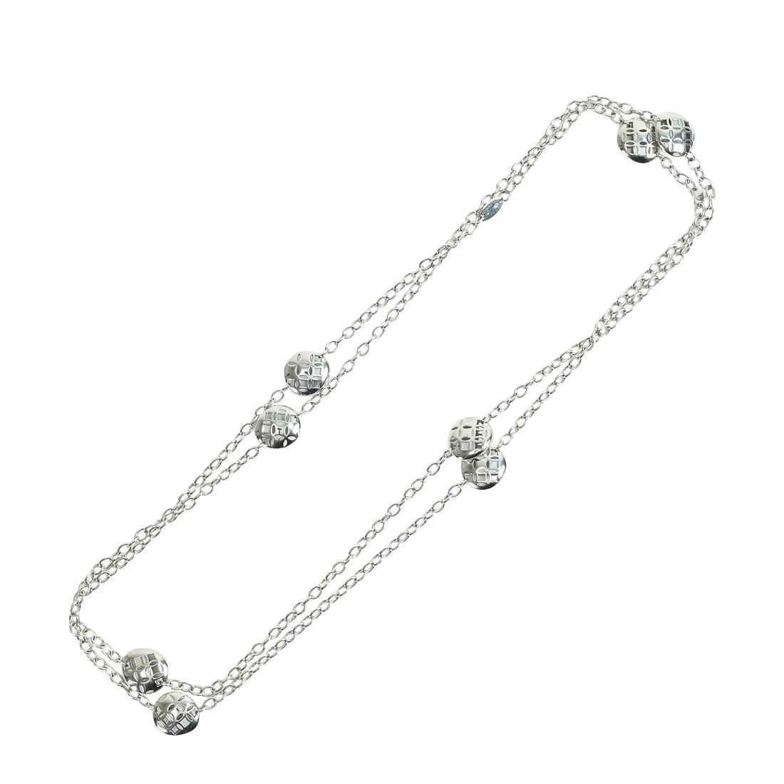 LOUIS VUITTON K18 Necklace: Brand:LOUIS VUITTON Model No.:N/A Sizs:92cm Material:K18 Accessories:N/A