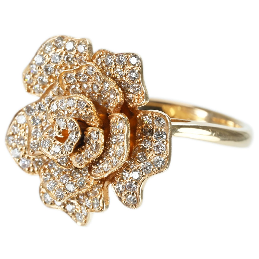 K18PG DIAMOND RING - 2
