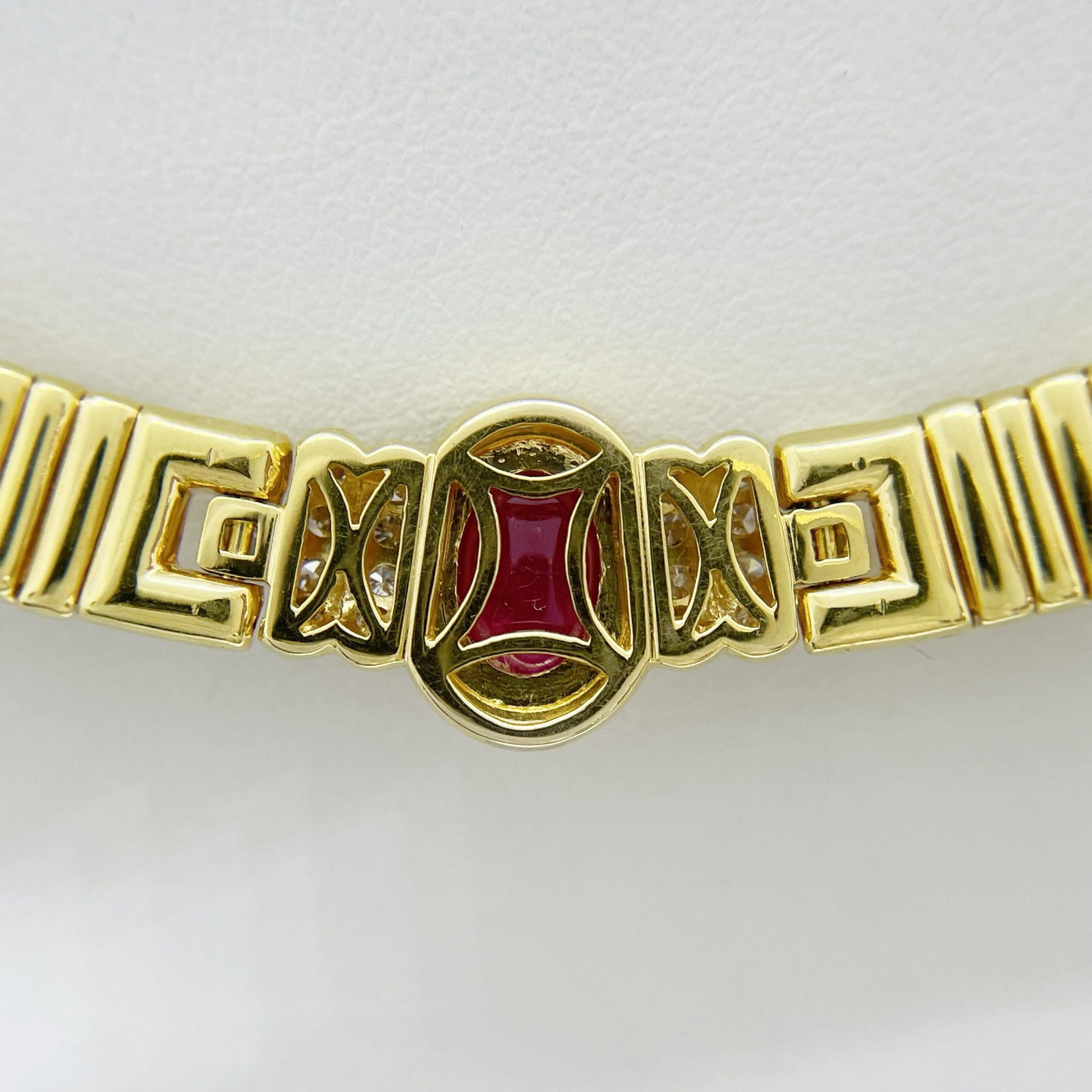 k18 Ruby Necklace - 2