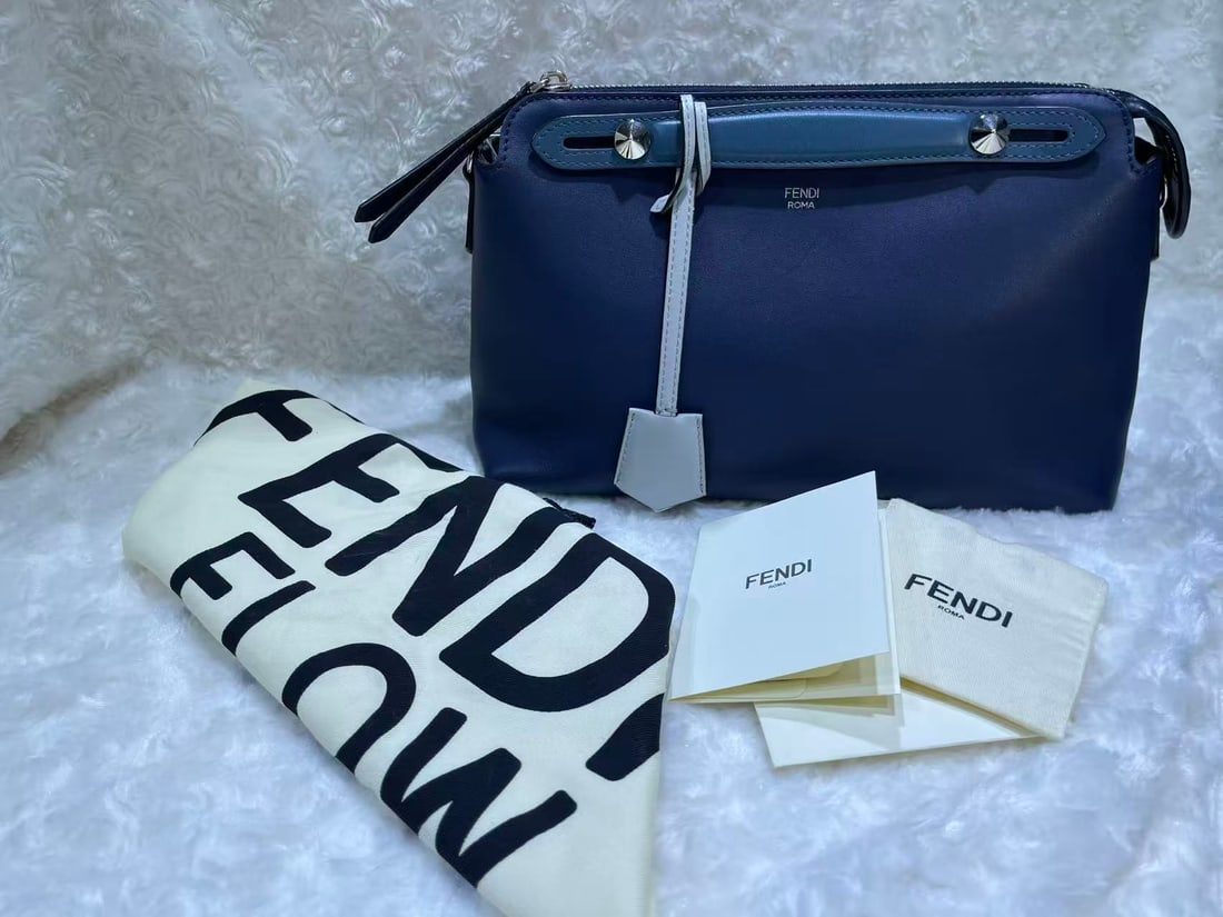 FENDI By the way Mini Boston Bag: Item Name: Fendi By the way Mini Boston Bag Brand: FENDI Model No.: 8BL1245CEJF13FY Sizs:28cm*18cm*12cm Color: Berry Perl Material:Calfskin Accessories:Card/Dust Bag
