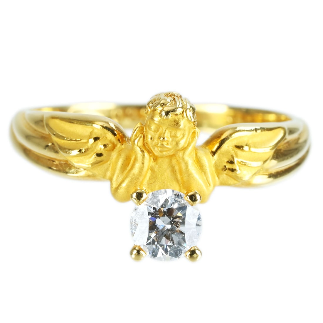 CARRERA Y CARRERA K18 Diamond Ring: Type: Ring Material:K18 Diamond:0.329ct Sizs:5.25(US) Signed By: CARRERA Y CARRERA Additional Information: N/A