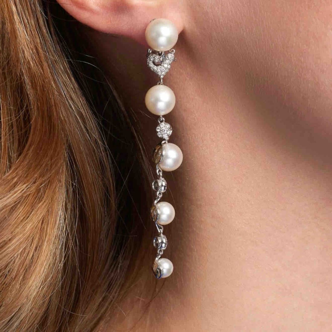 CHANTECLER K18 Akoya Pearl Diamond Ring: Brand:CHANTECLER Diamond:N/A Material:K18 Accessories:N/A