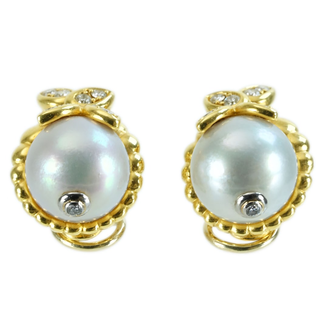 QUEEN K18 10.2-10.5mm Pearl Earring: Brand:QUEEN Model No.:N/A Sizs:N/A Material:K18 Accessories:N/A