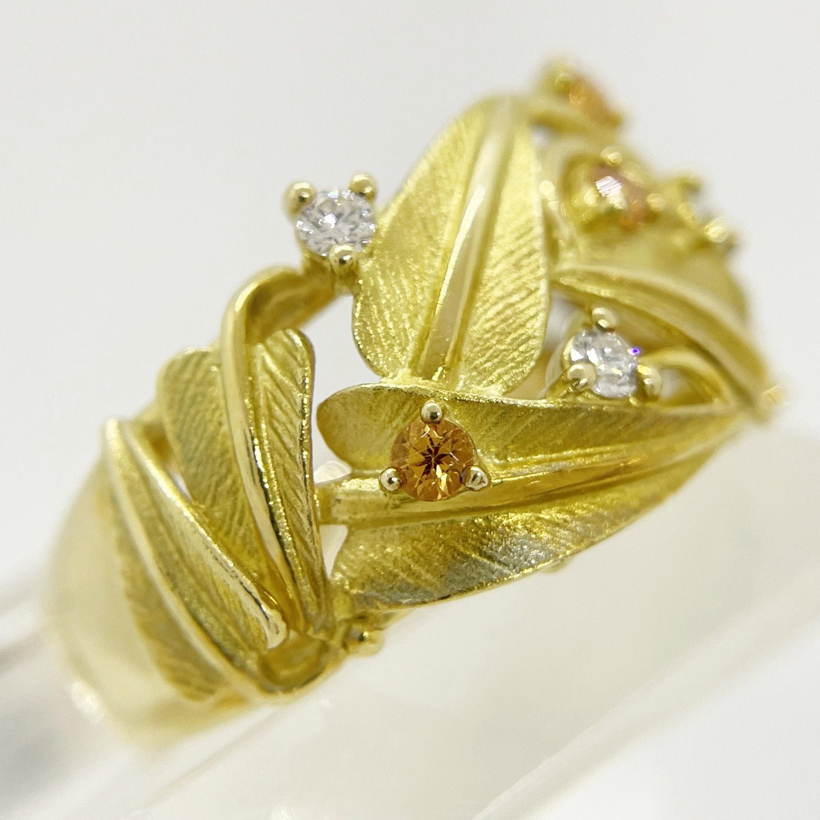 K18 Gems Diamond Ring - 2