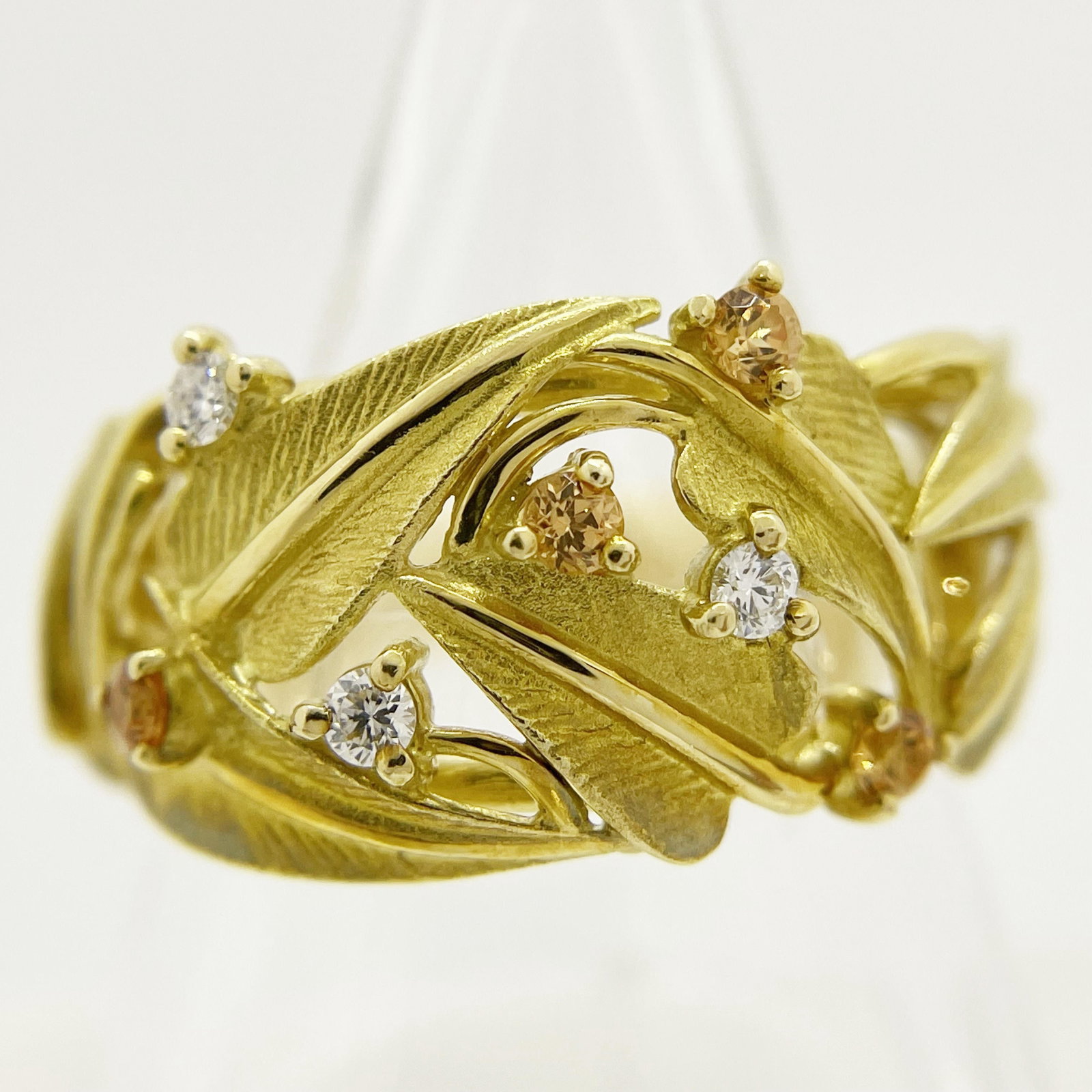 K18 Gems Diamond Ring - 3