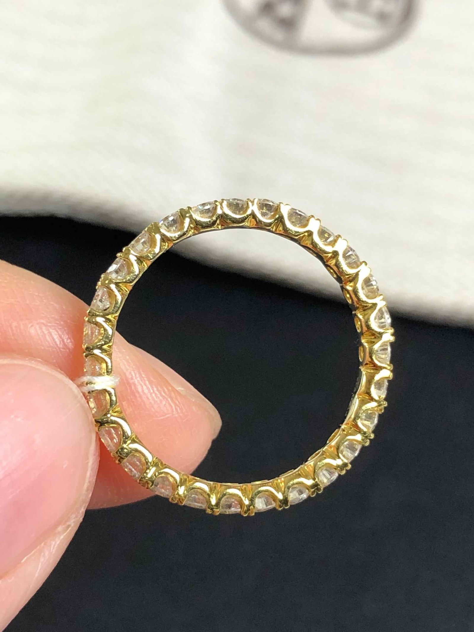 K18 DIAMOND RING - 5