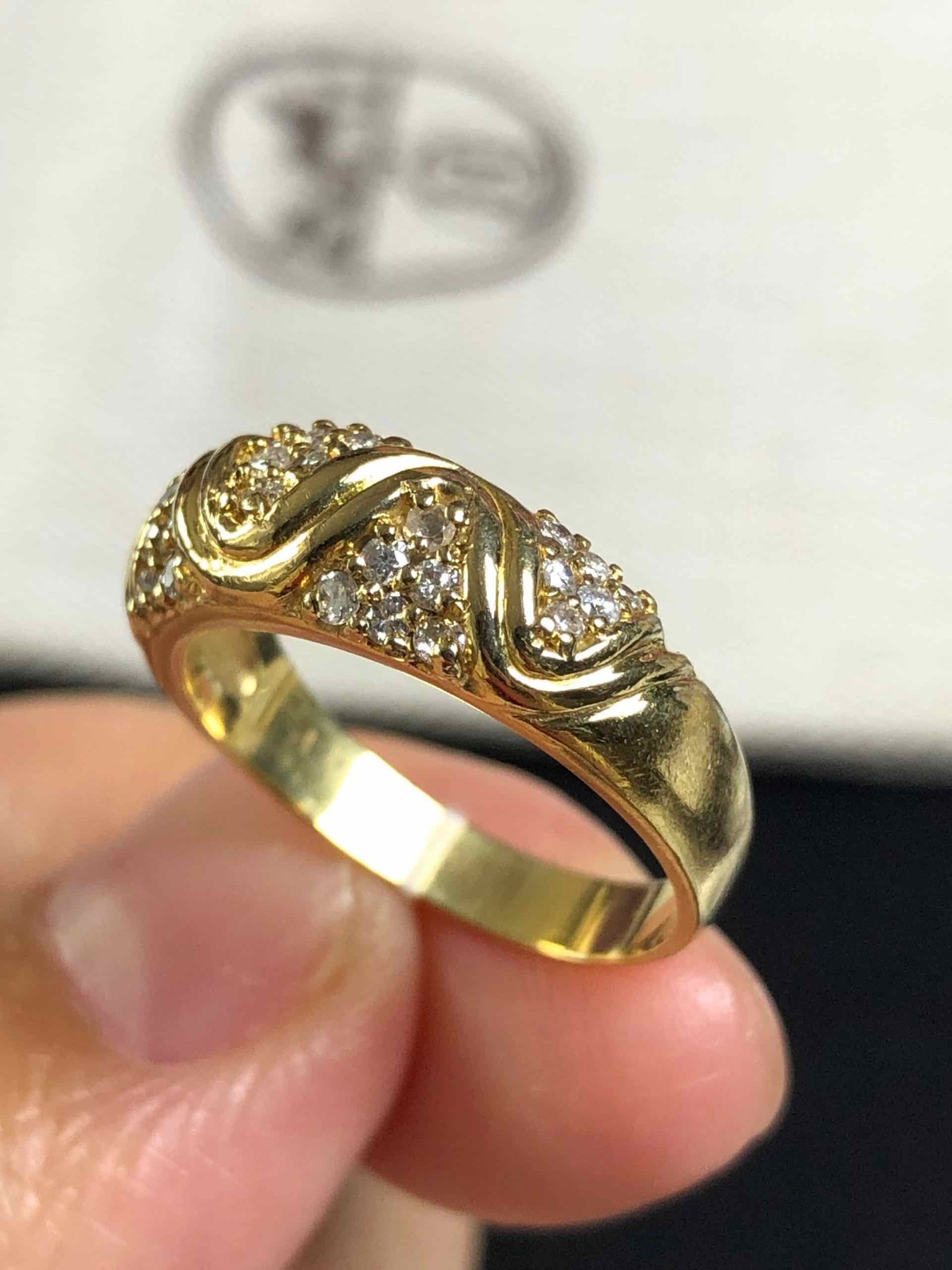 14K Diamond Ring - 2
