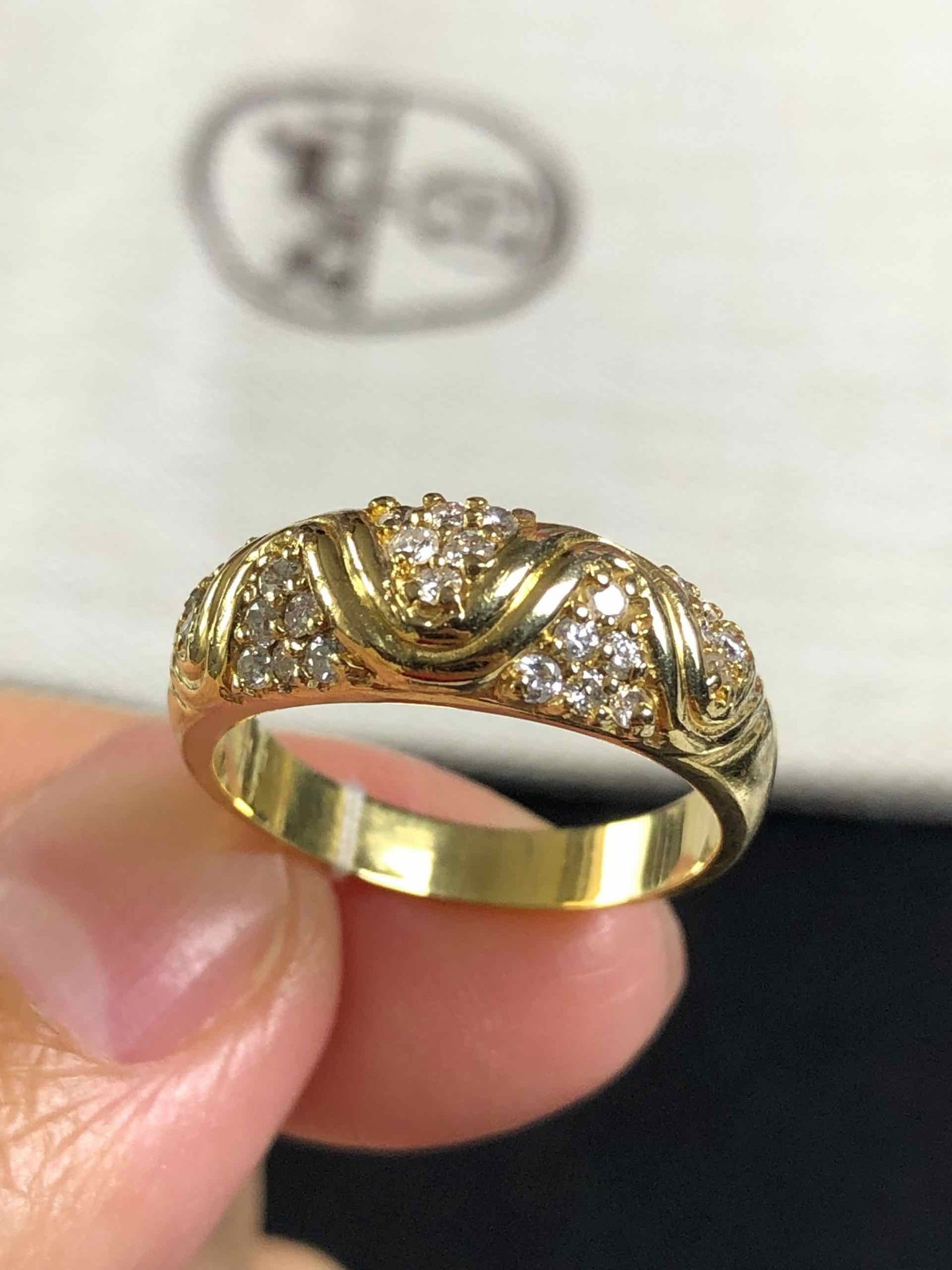 14K Diamond Ring - 3
