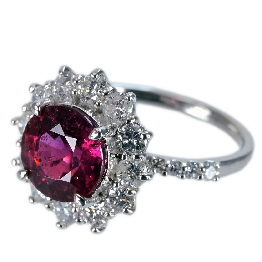PT950 SAPPHIRE RING - 2