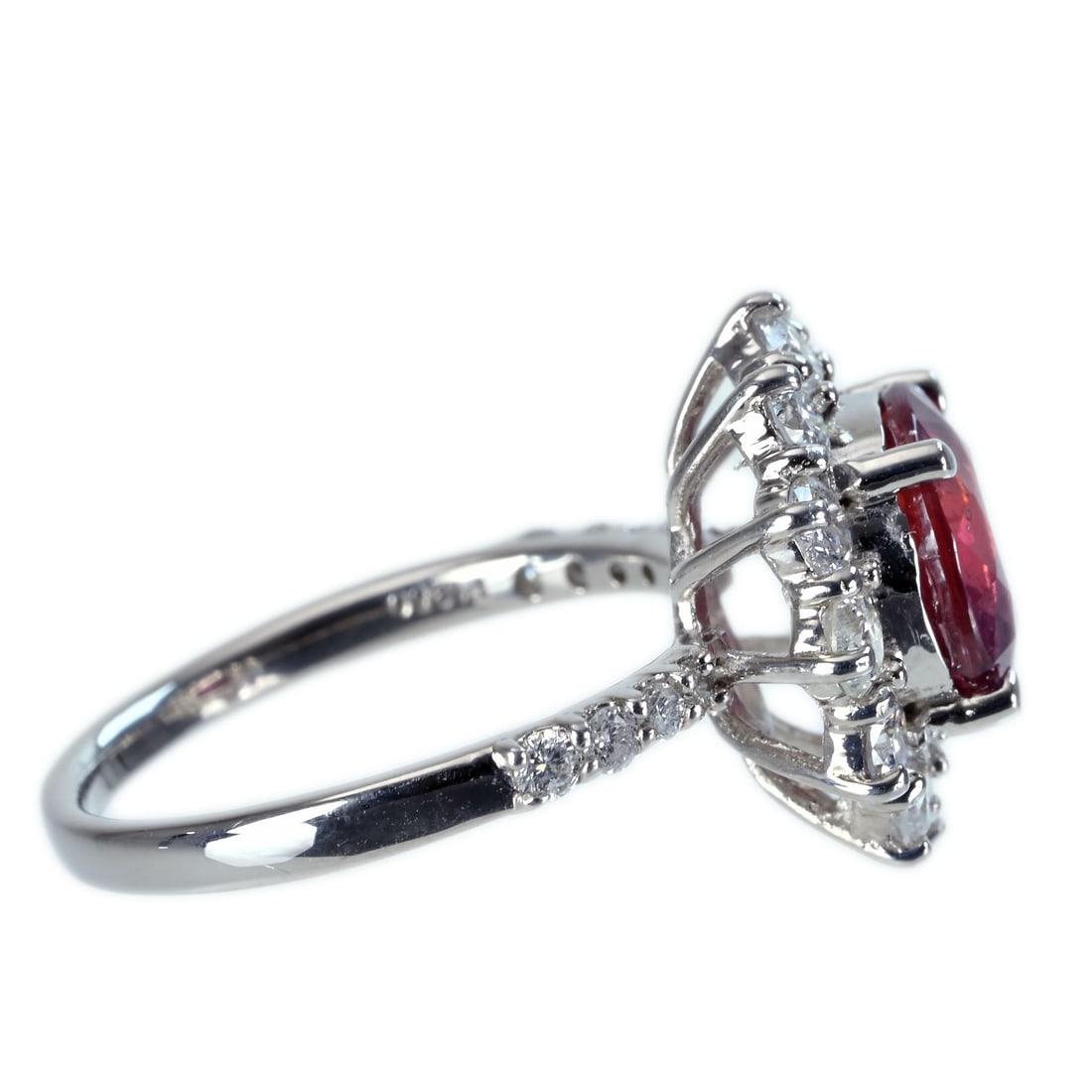 PT950 SAPPHIRE RING - 3