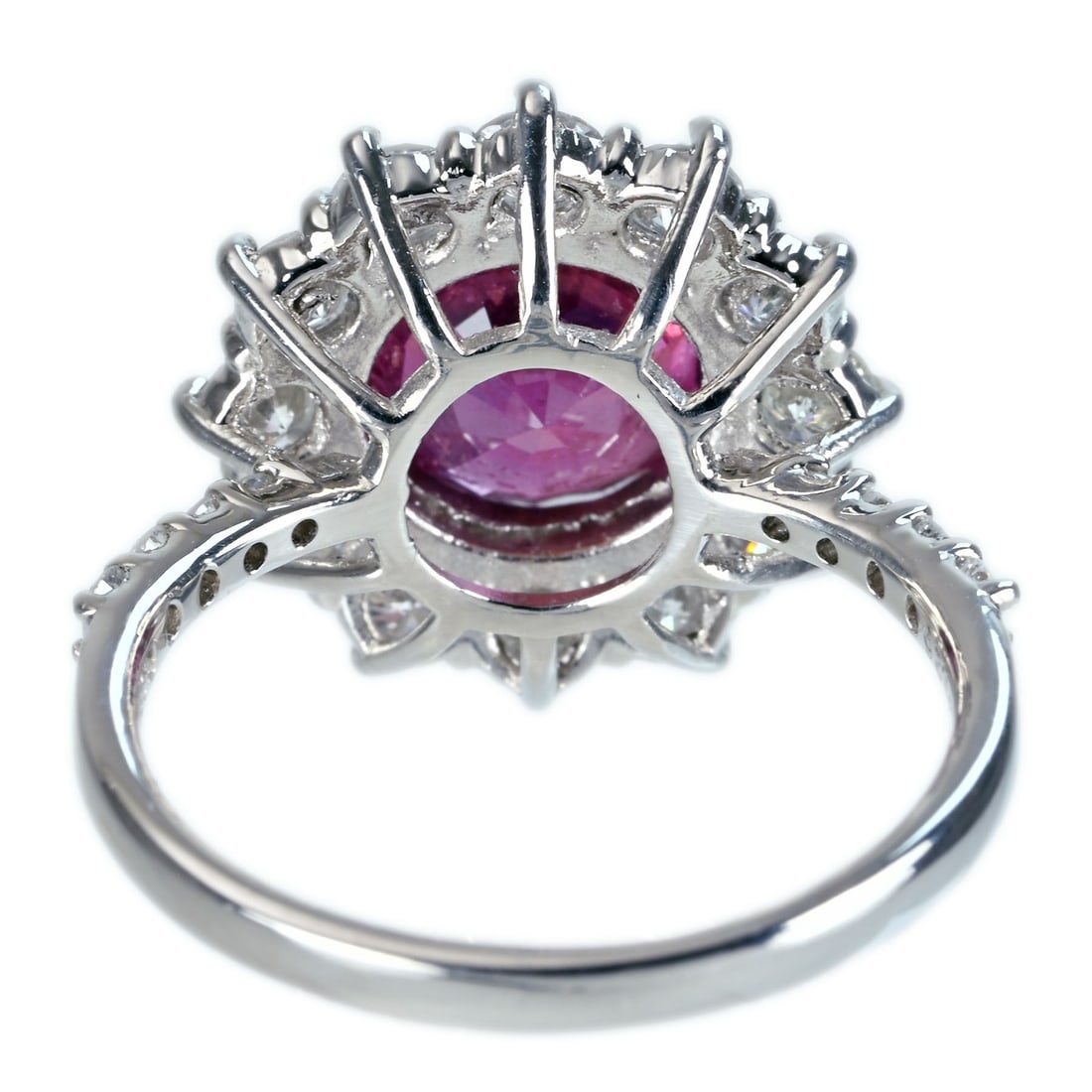 PT950 SAPPHIRE RING - 4