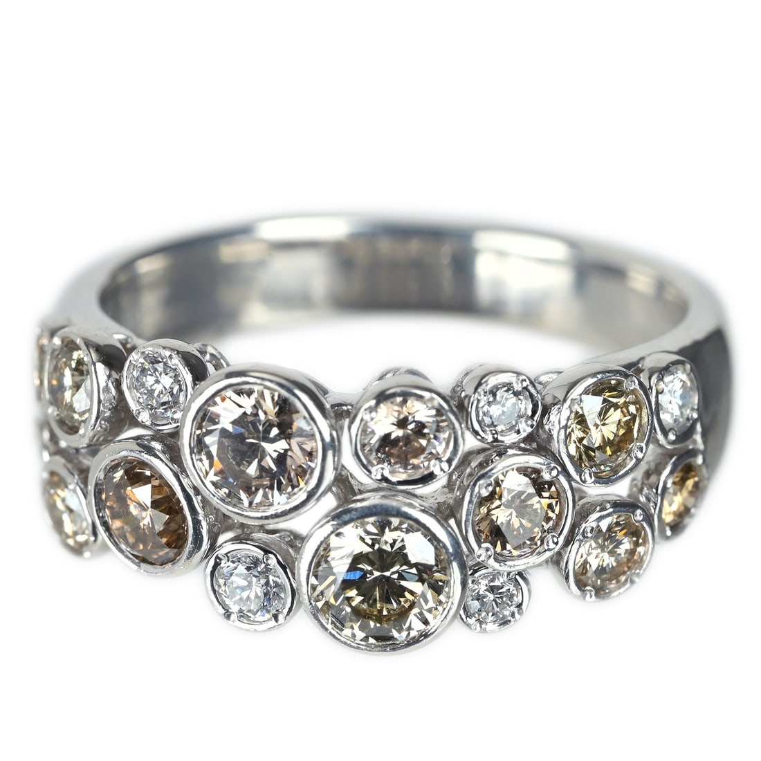 PT900 Kashikey Diamond Ring: Type: Ring Metal:Platinum Diamond:1.40ct Size:7 (US) Signed By: Kashikey