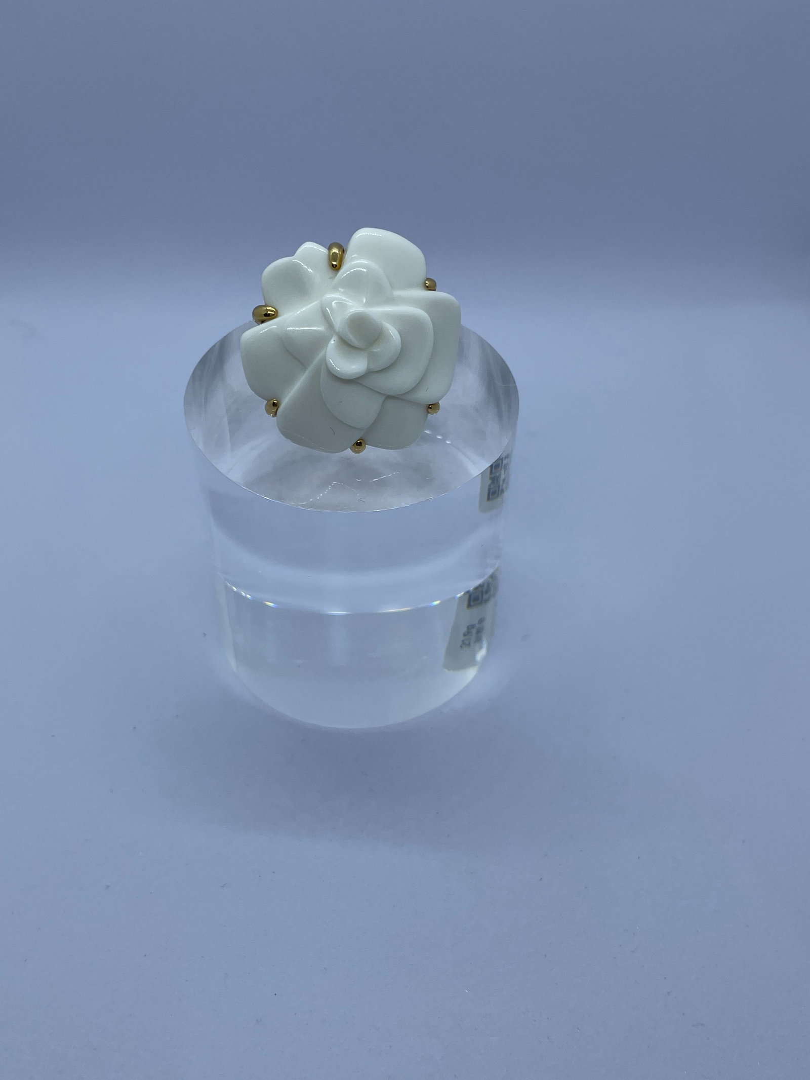 CHANEL K18 Camelia Ring - 2