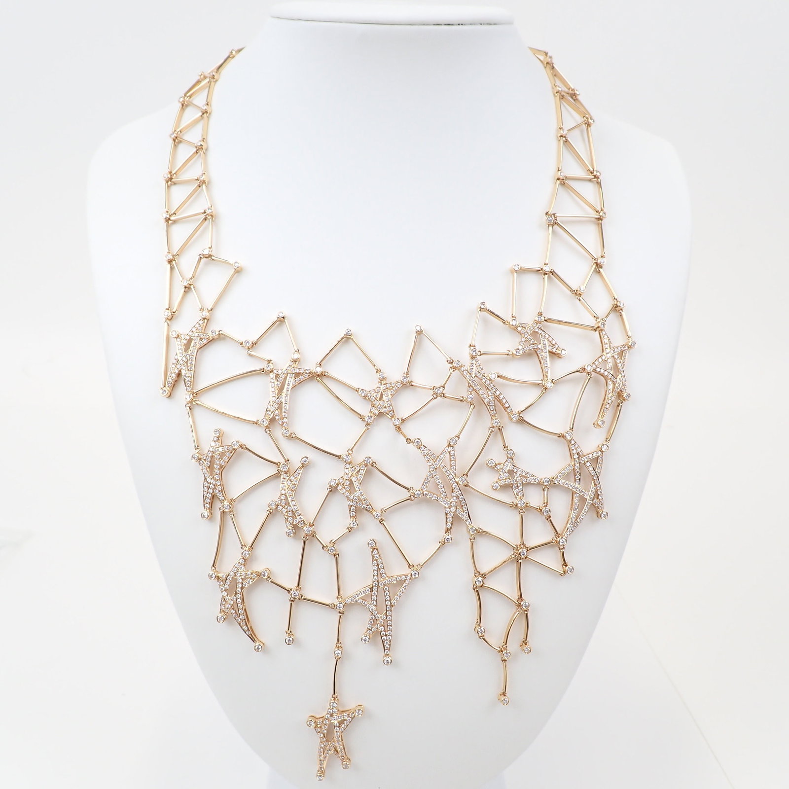 KARATI K18 Diamond Necklace: Brand:KARATI Diamond:6.42ct Sizs:N/A Material:K18 Accessories:Certification,Card