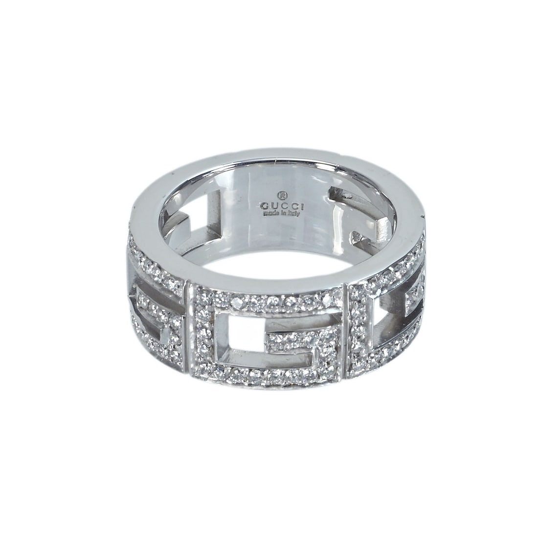 GUCCI 18K Diamond Ring - 2