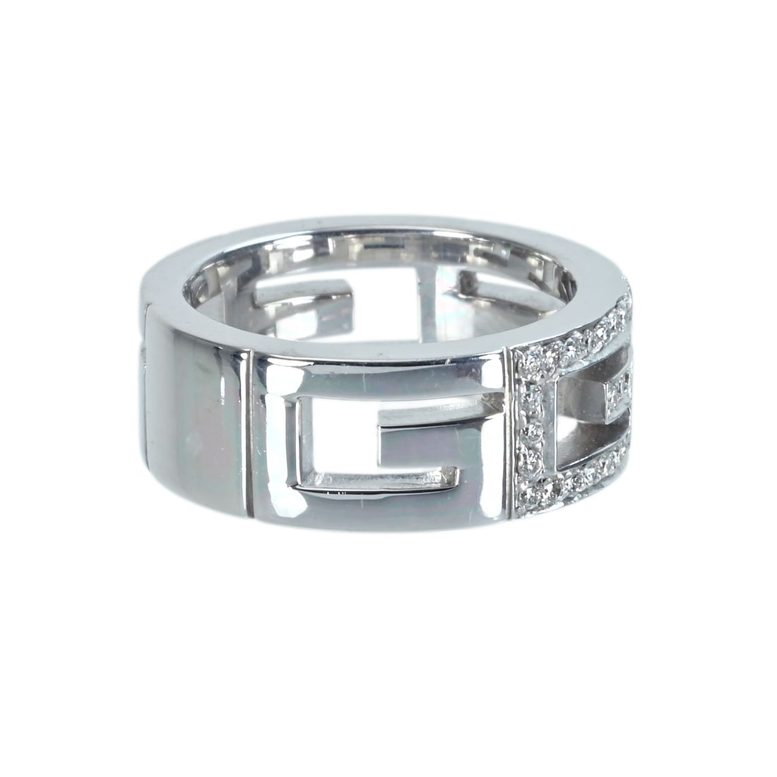 GUCCI 18K Diamond Ring - 3