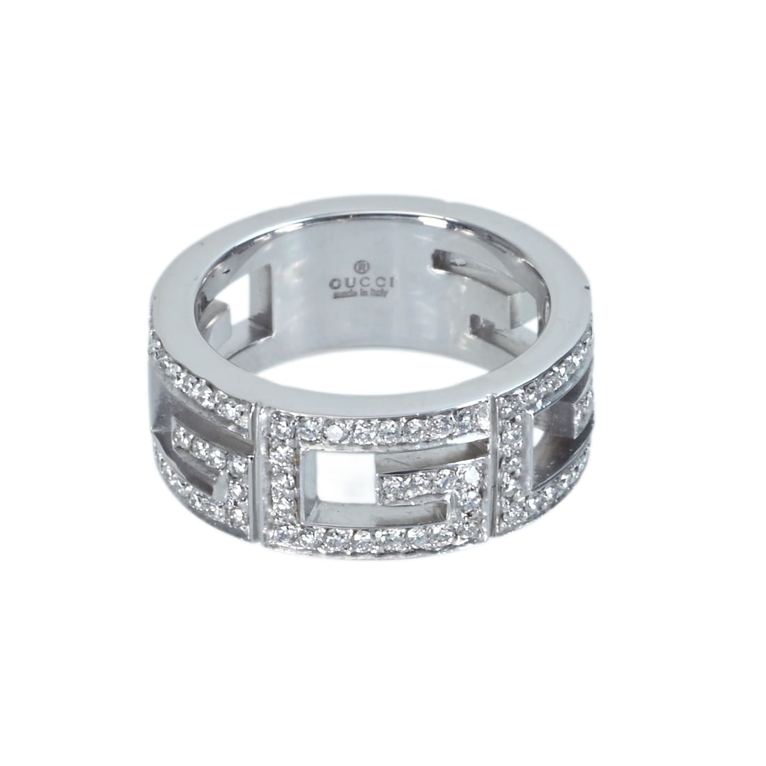 GUCCI 18K Diamond Ring - 5