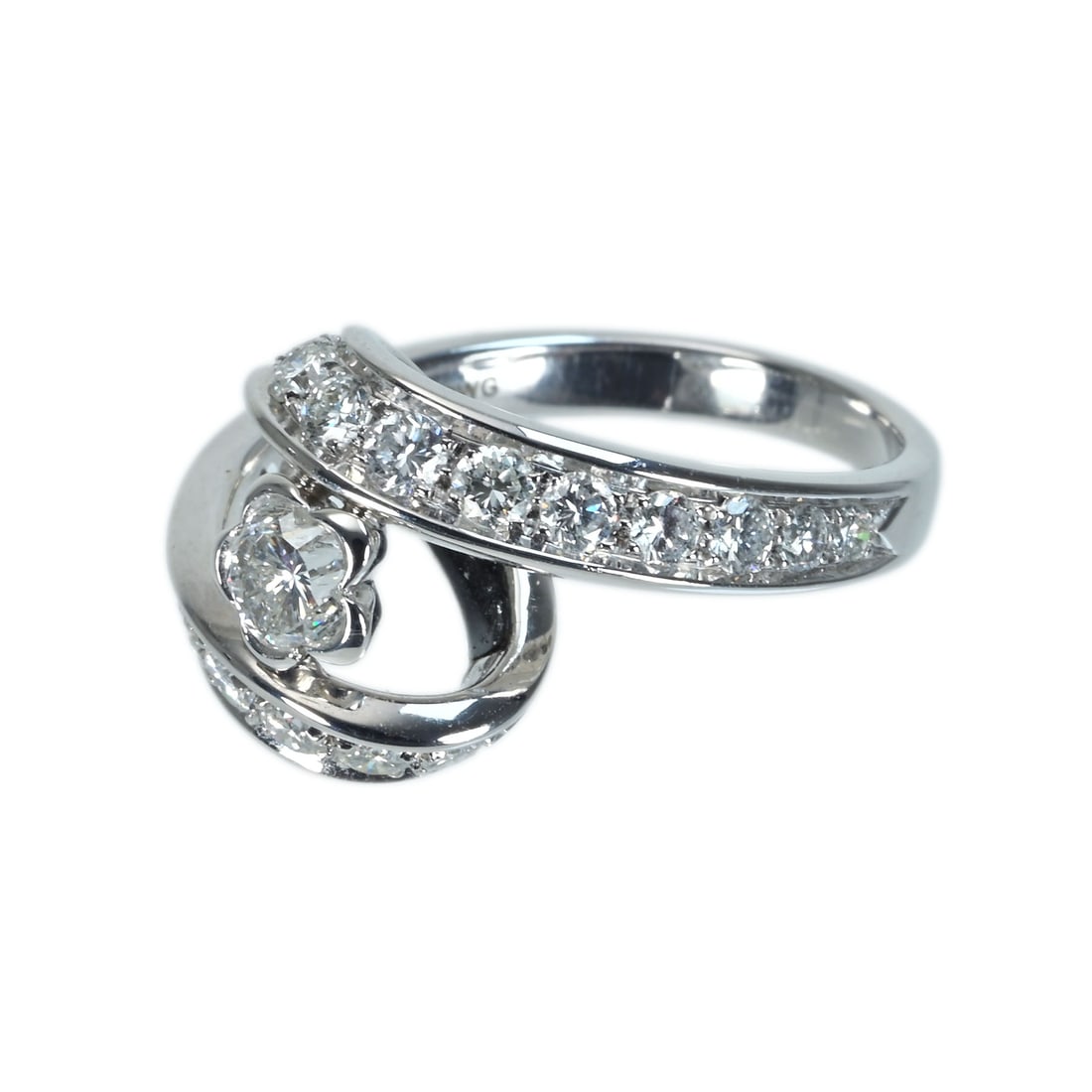 K18 Diamond Ring - 2