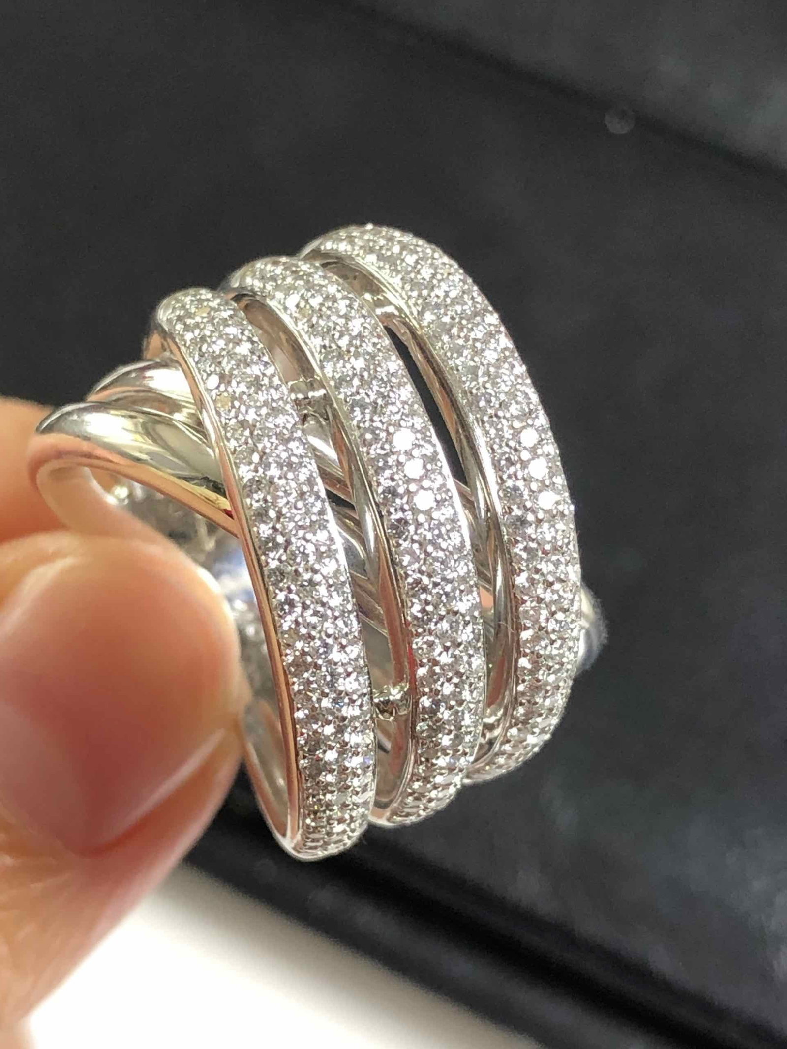 K18 Diamond Ring - 2