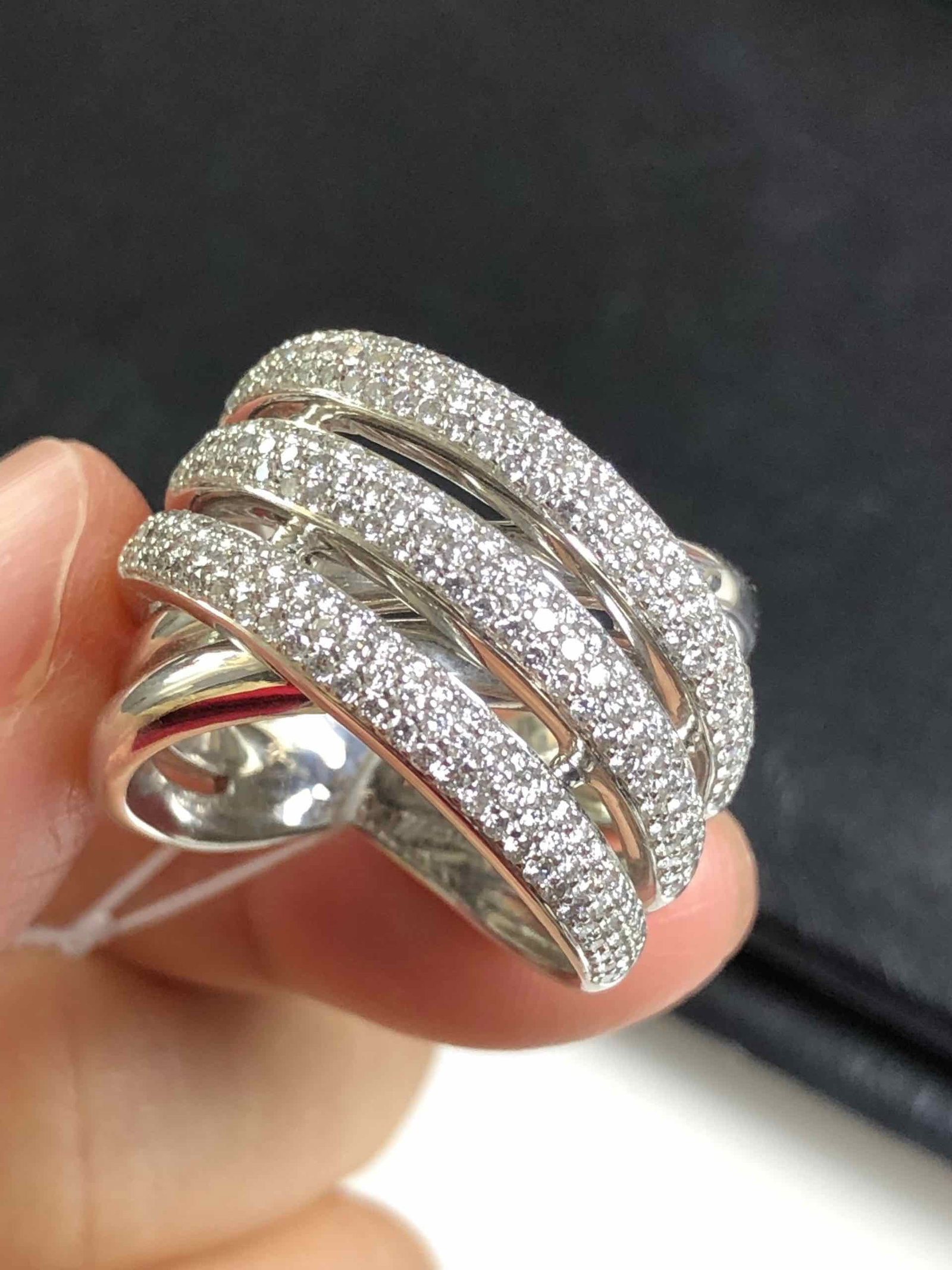 K18 Diamond Ring - 5
