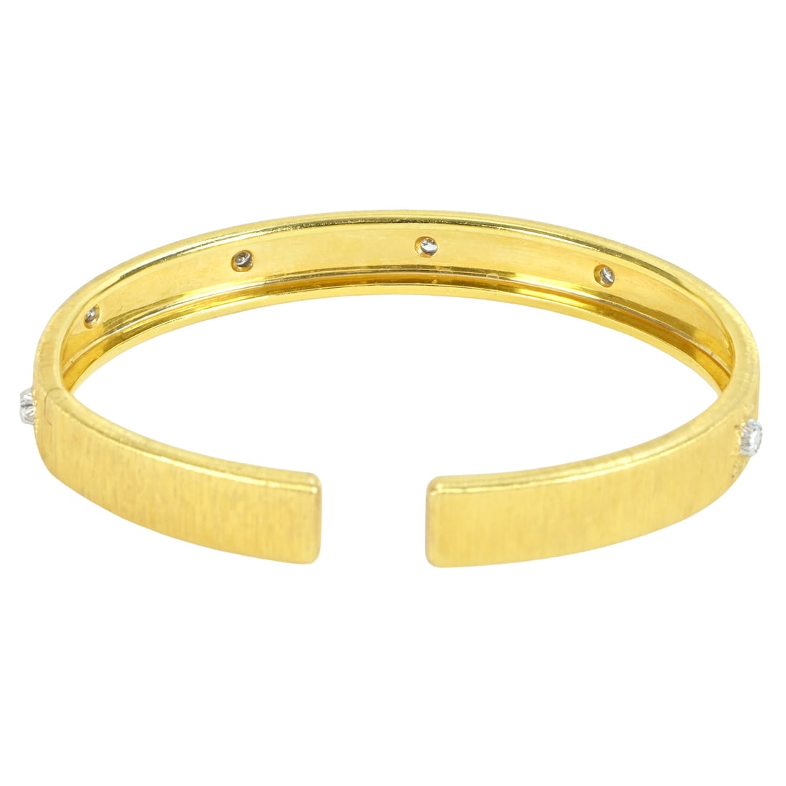 BUCCELLATI K18 Diamond Bangle - 2