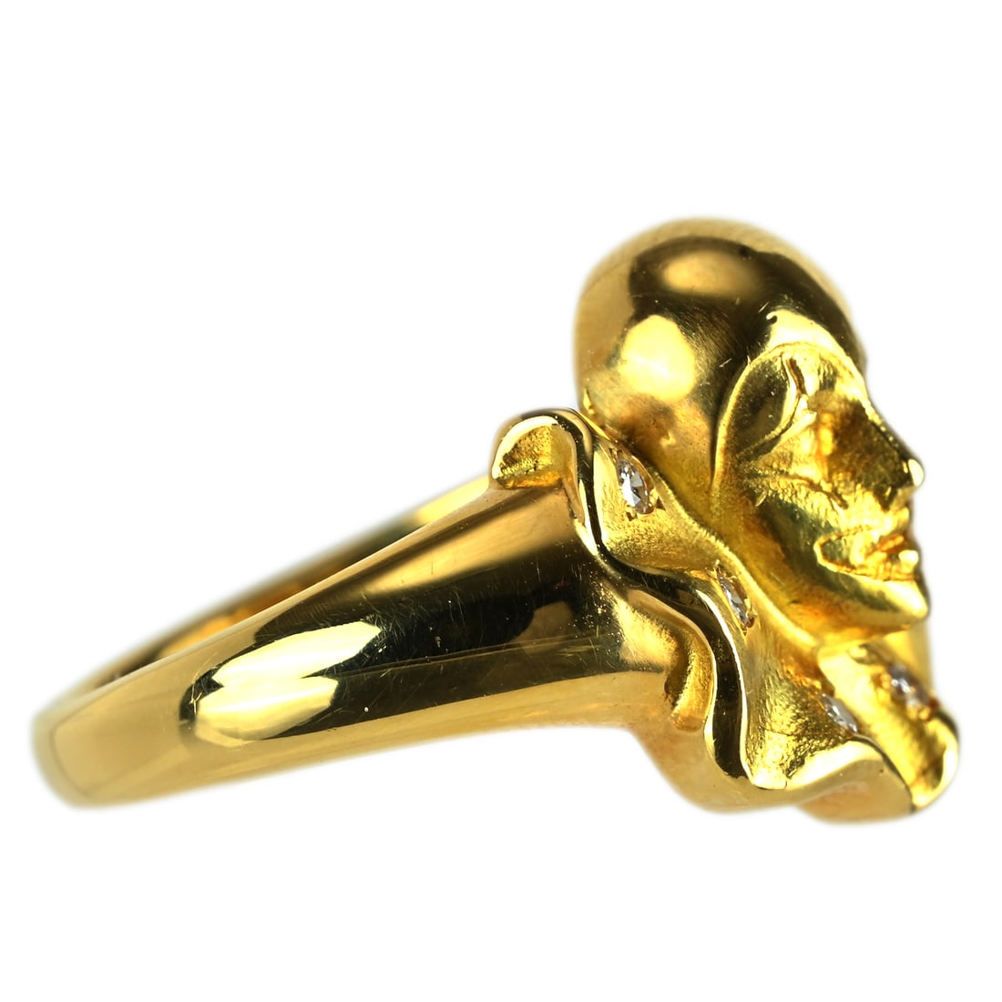AGOSTINI K18 Diamond Ring - 3