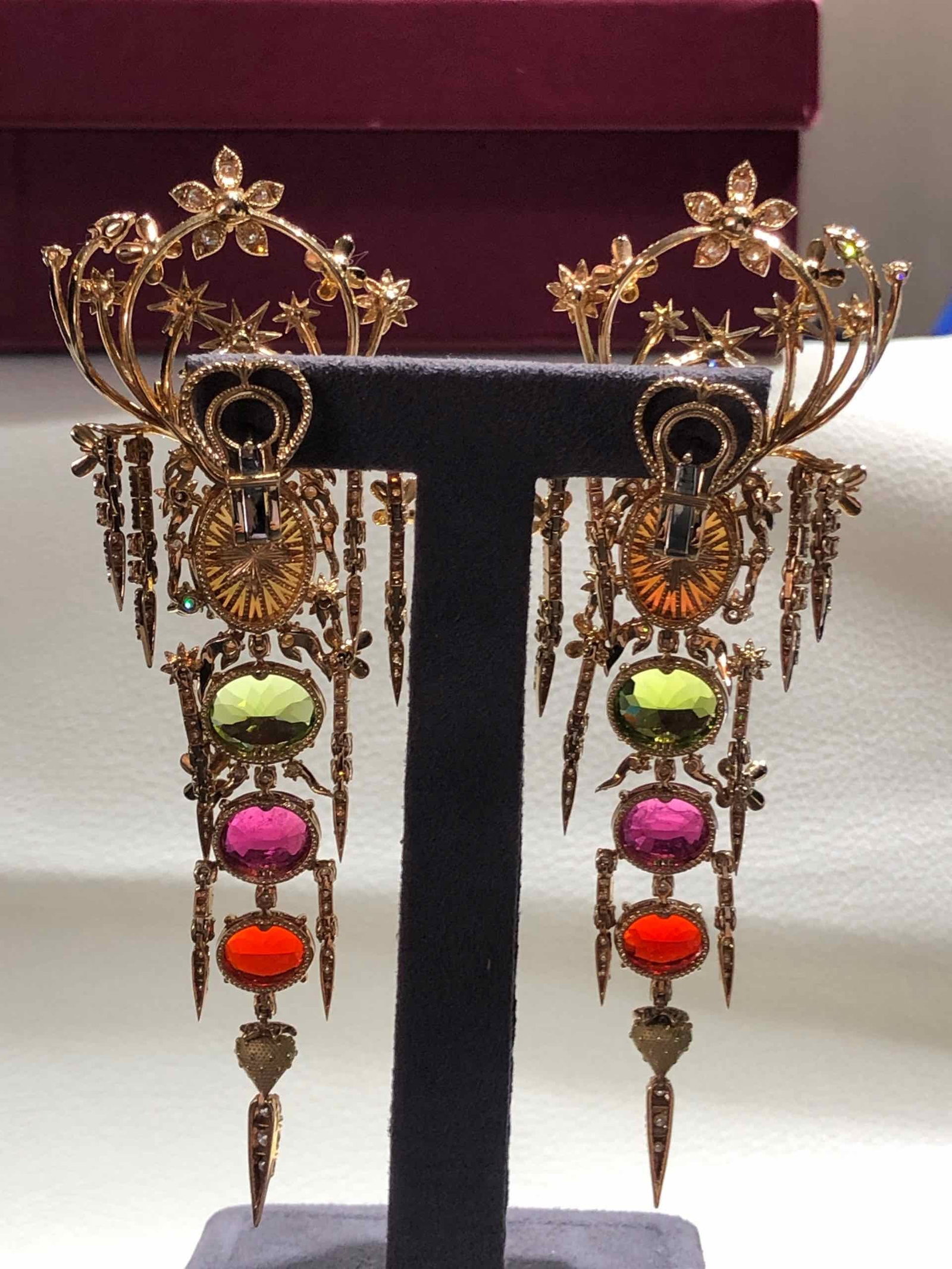 GUCCI K18YG MULTI EARRING - 2