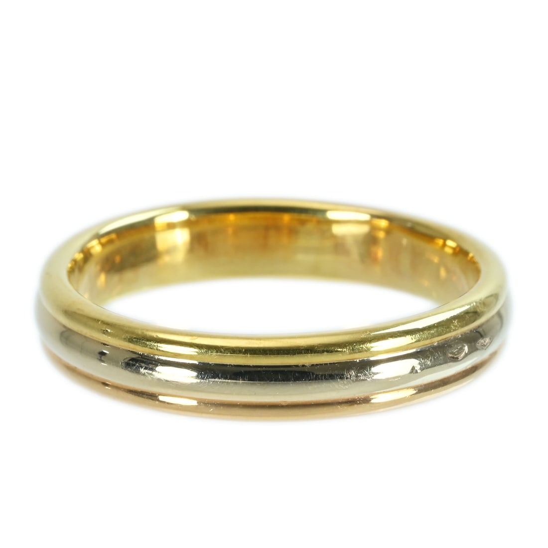 CARTIER RING K18: Type:RING Item Name:CARTIER RING K18 Brand:CARTIER Metal:18K Size:9(US) Accessories:N/A