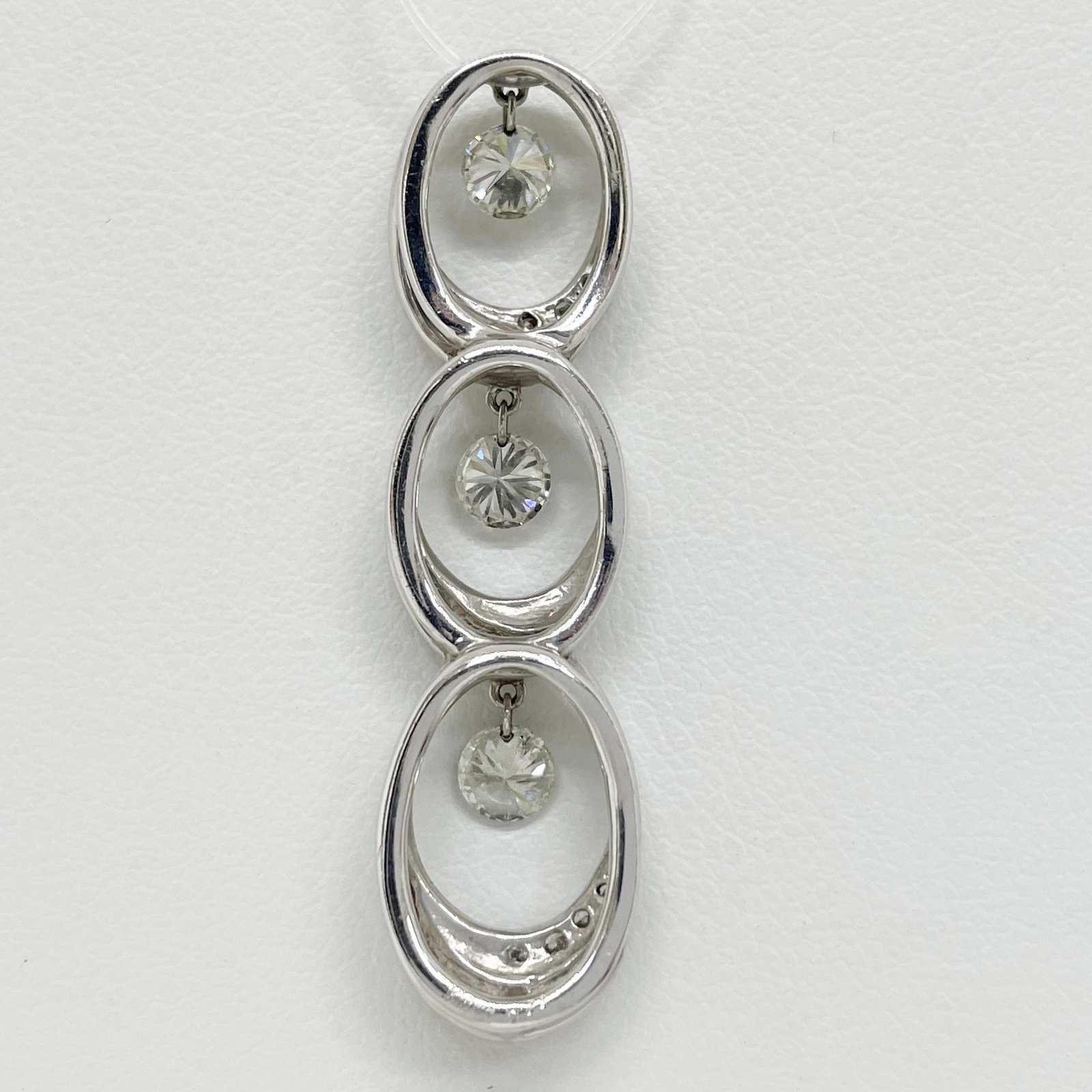 K18 Diamond Pendant - 2