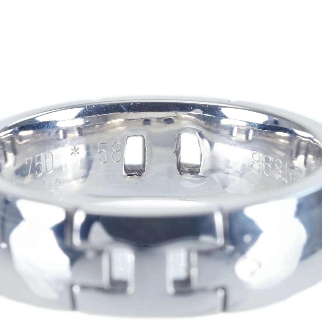 HERMES K18WG Ring - 3