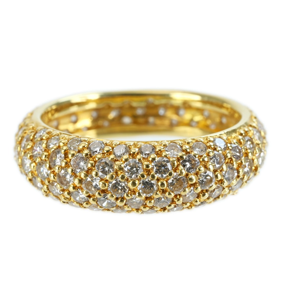 K18YG DIAMOND RING: Type:RING Diamond:1.70ct Metal:18K Size:6(US) Accessories:N/A