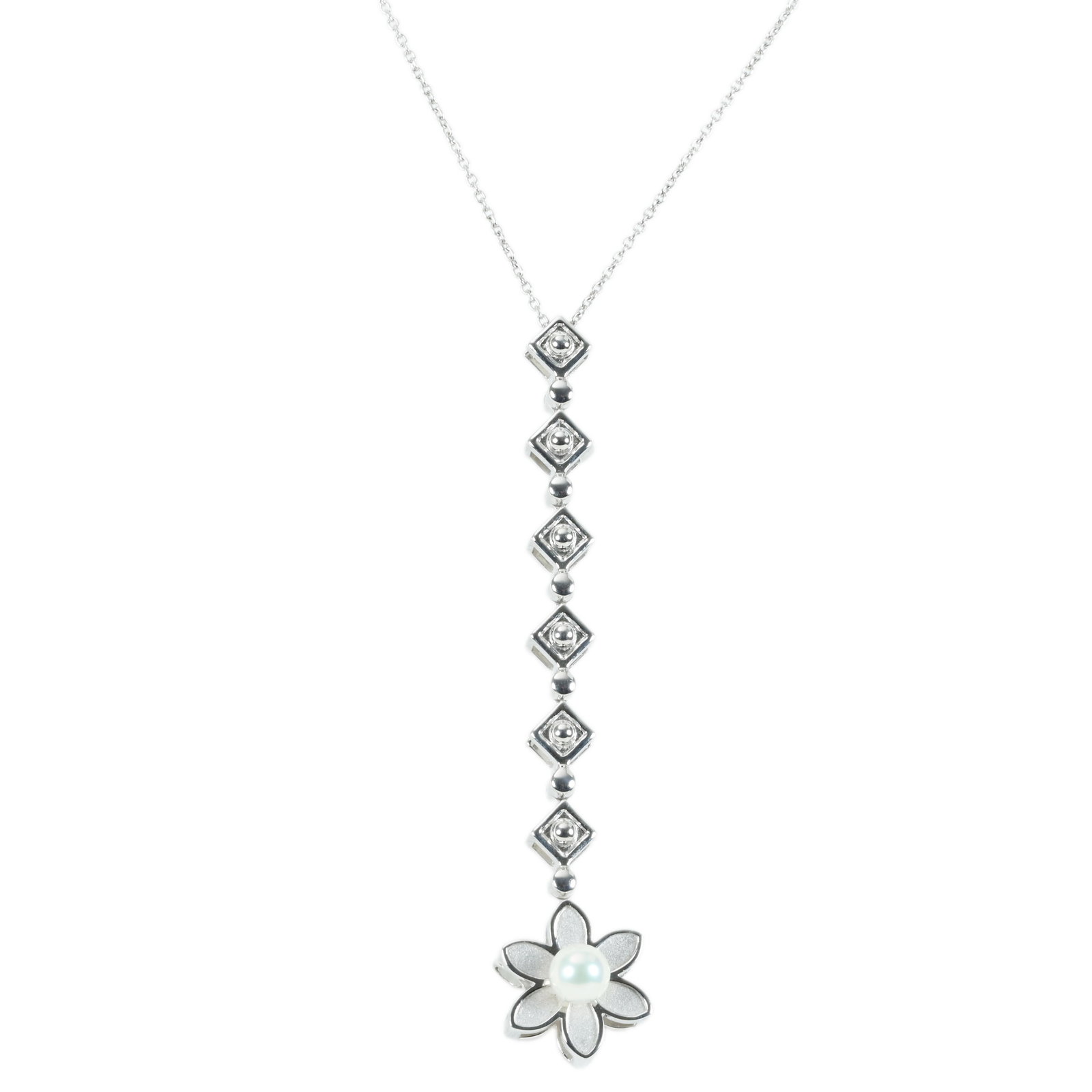 TASAKI 4.5mm Akoya Pearl K18 Necklace: Brand:TASAKI Model No.:N/A Sizs:41cm Material:K18 Accessories:N/A