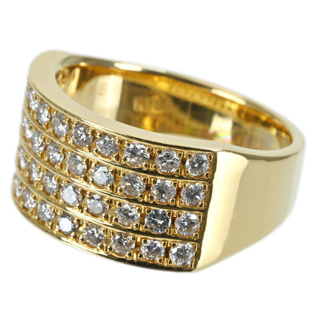 K18 Diamond Ring - 2
